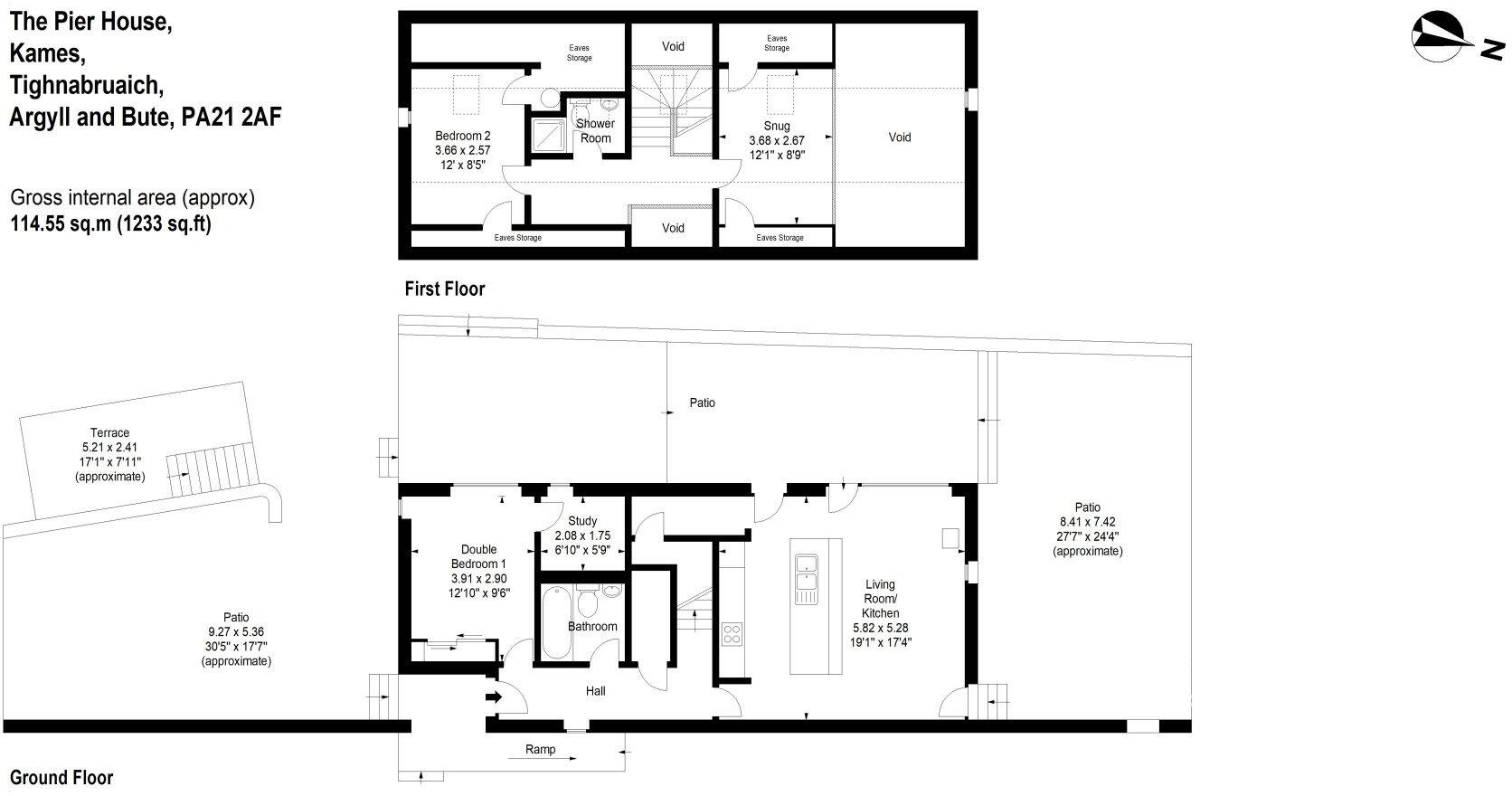 Kames, Tighnabruaich, Argyll and Bute floorplan