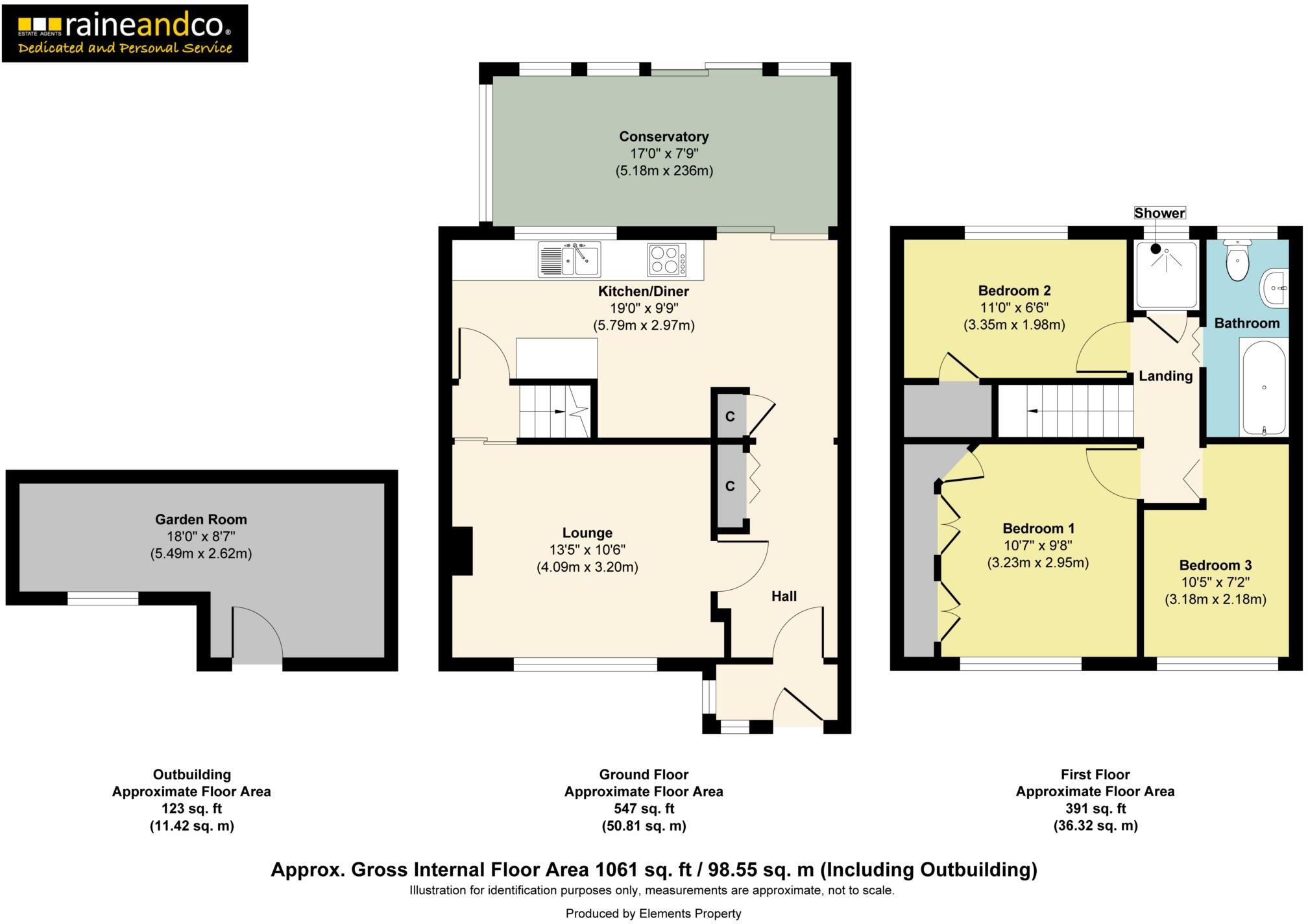 High Dells, Hatfield floorplan