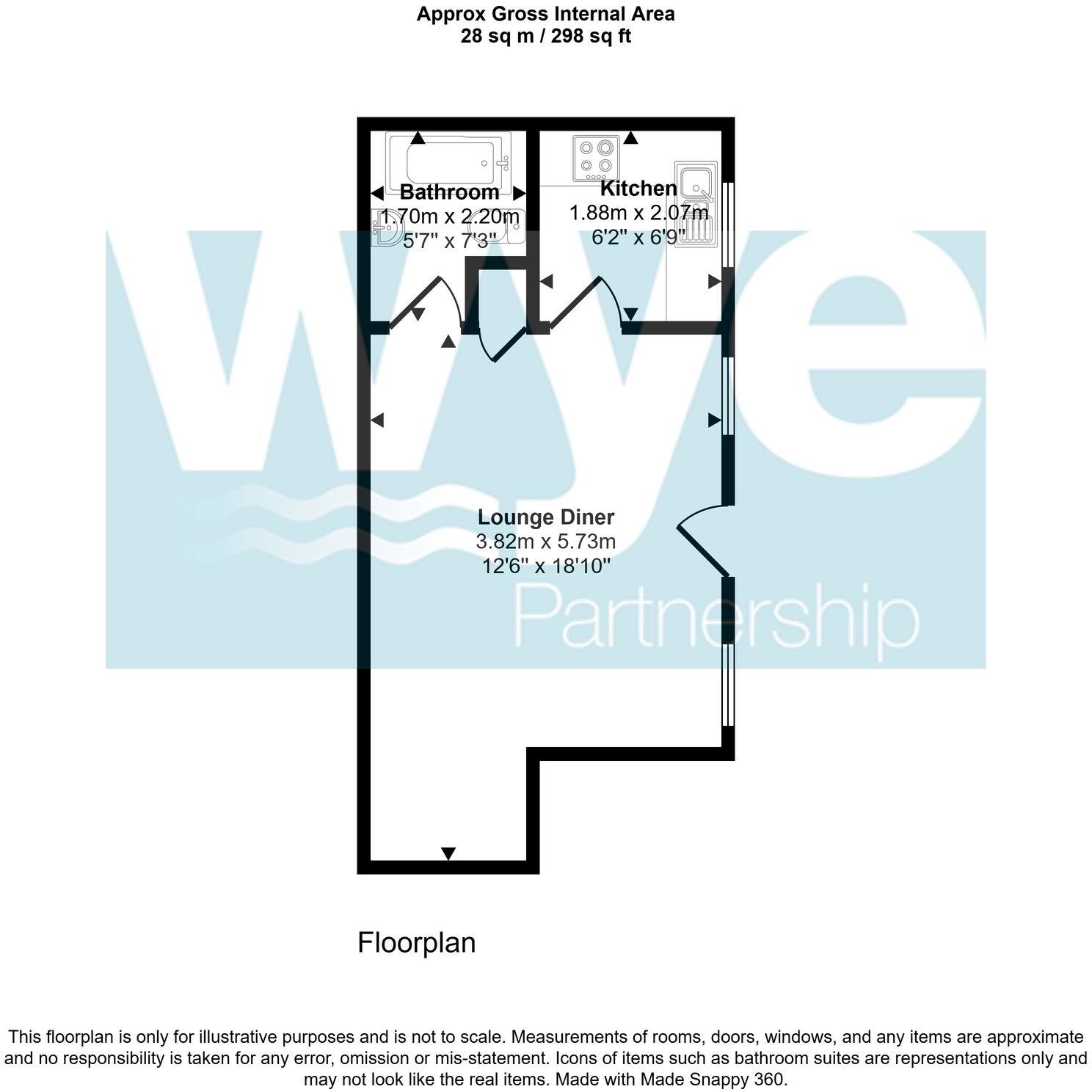 West Wycombe Road, Kimble Court, HP12 floorplan