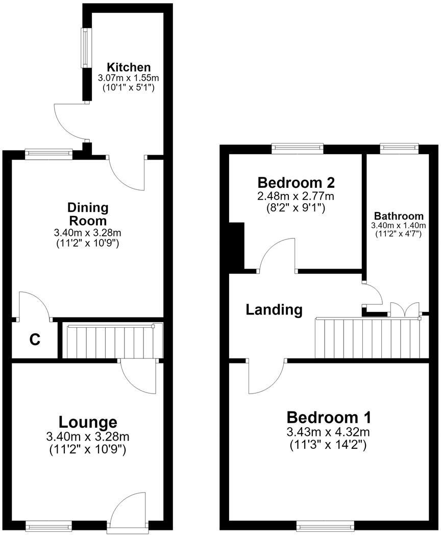 Brook Street, Thurmaston, Leicester floorplan