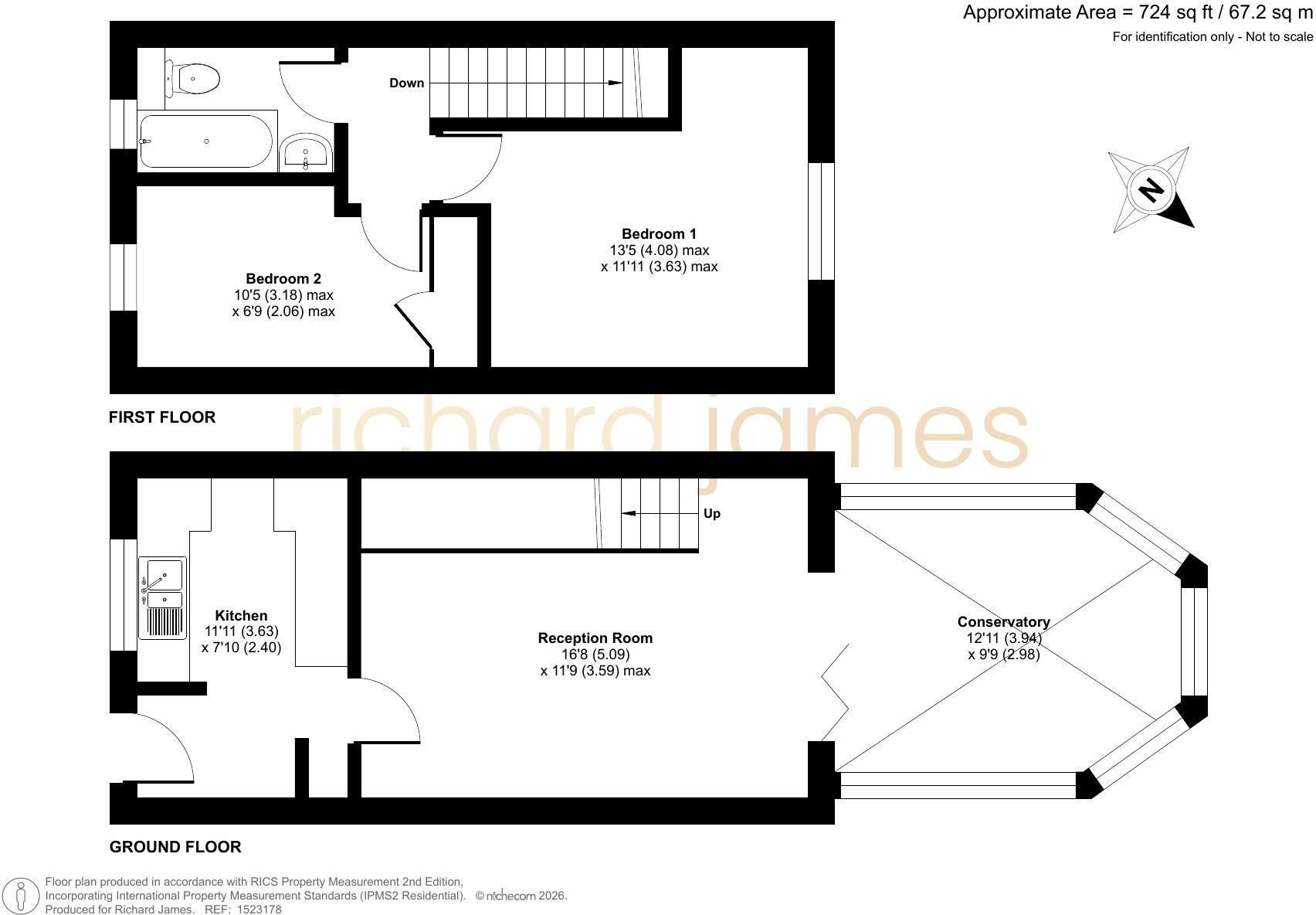 Pearce Close, Kingsdown, Swindon, SN2 floorplan