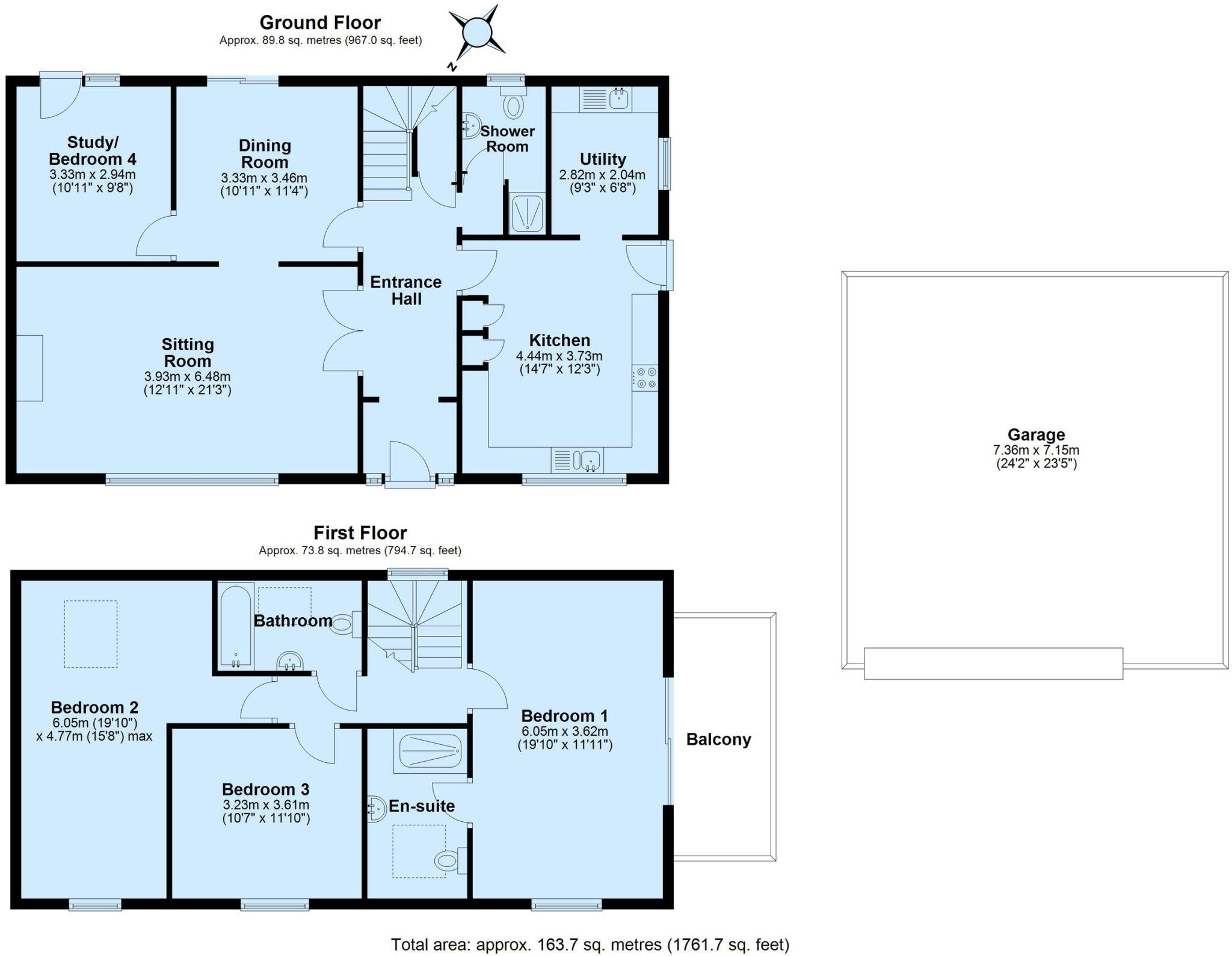 Upper Wood Lane, Kingswear floorplan
