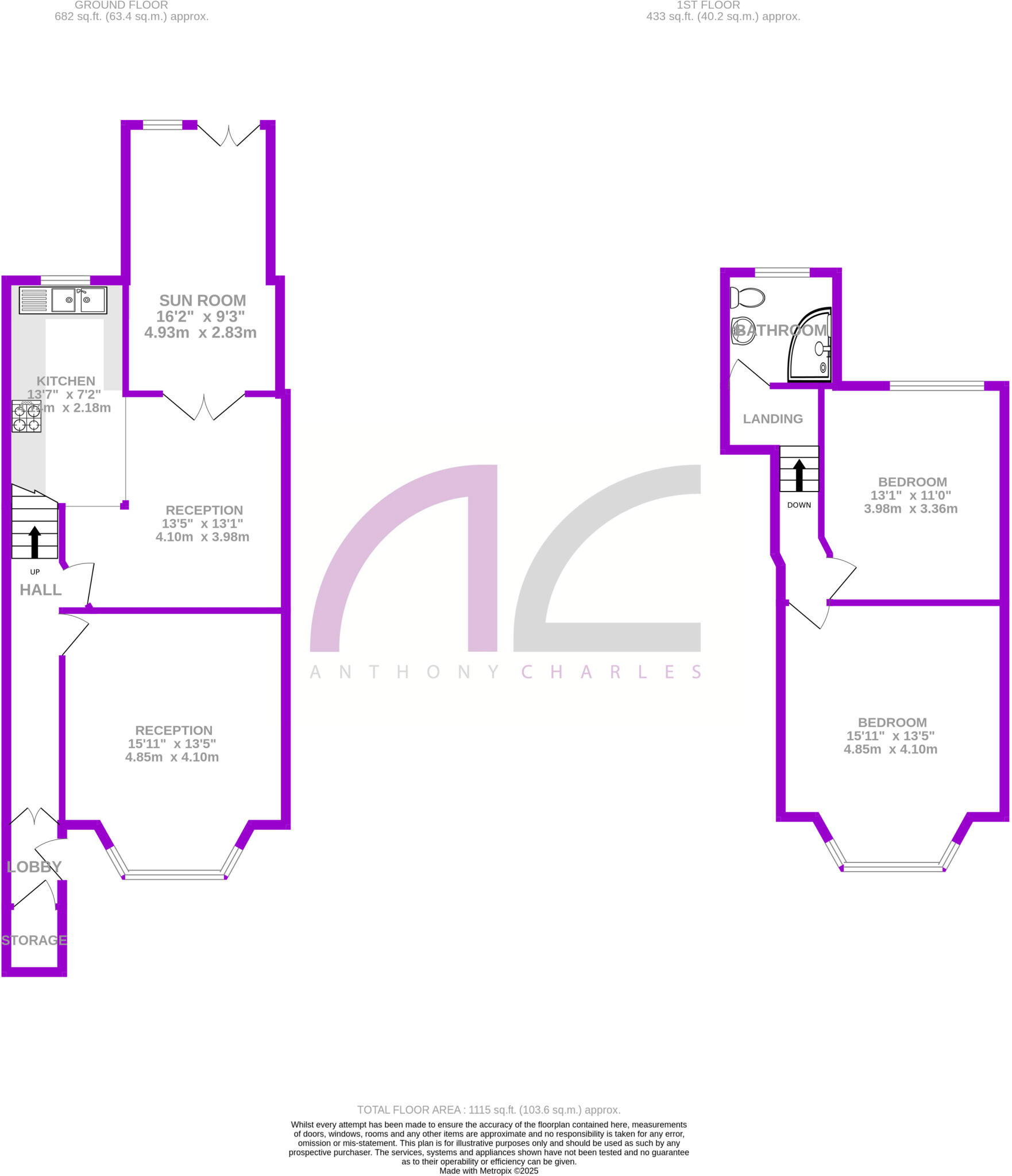 Colvestone Crescent, Hackney, E8 2LH floorplan