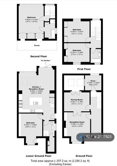 Torriano Avenue, London, NW5 floorplan