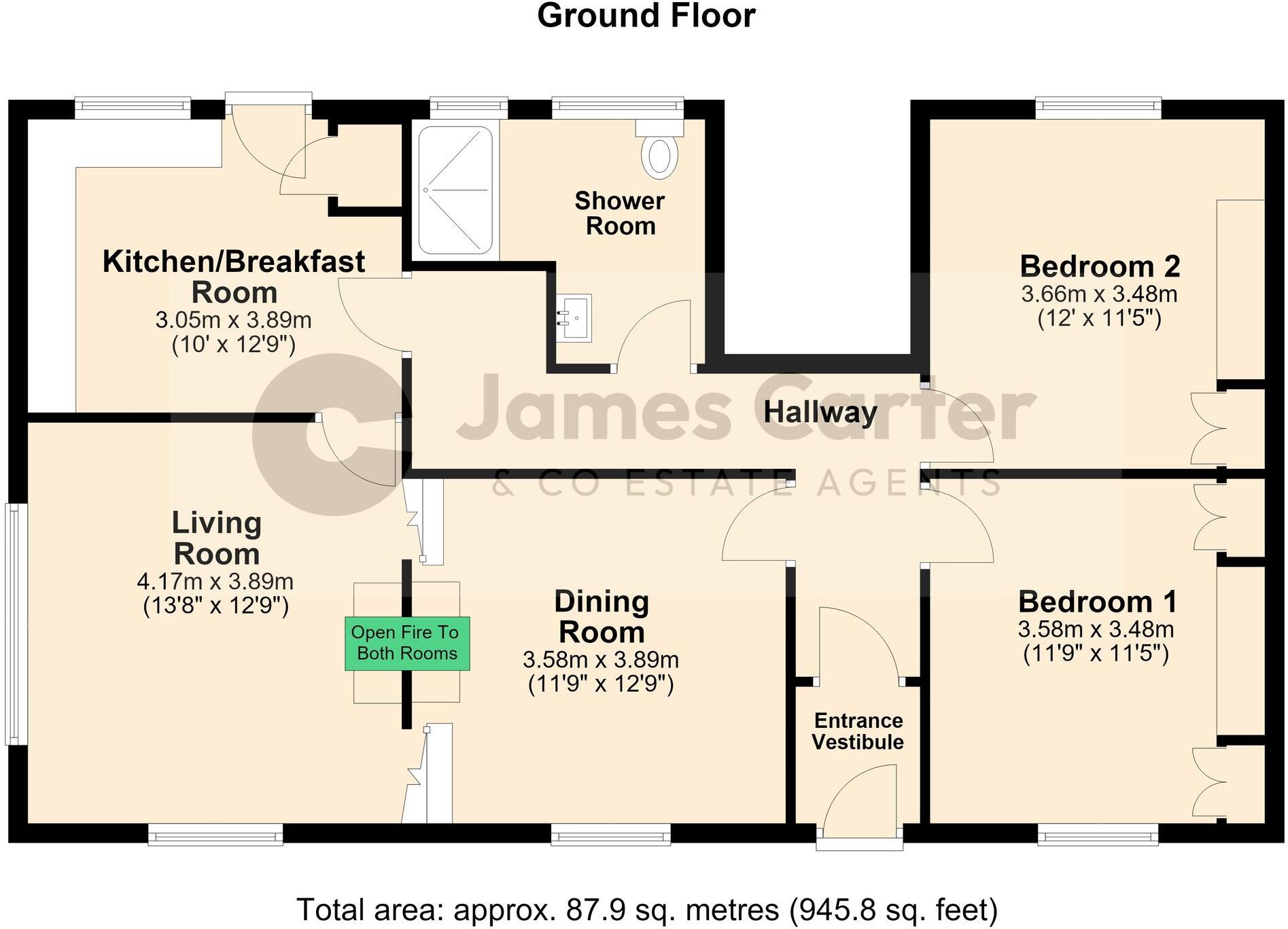 Brook Place, Falmouth, TR11 floorplan