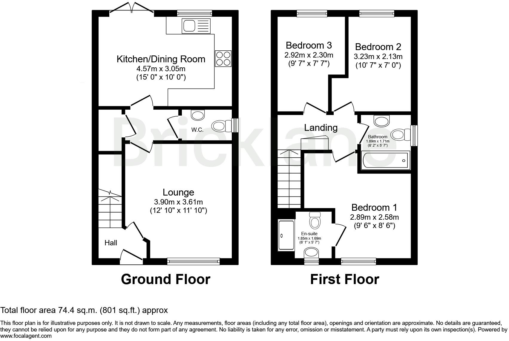 Lapwing Heights, Bosham, Chichester, West Sussex, PO18 floorplan