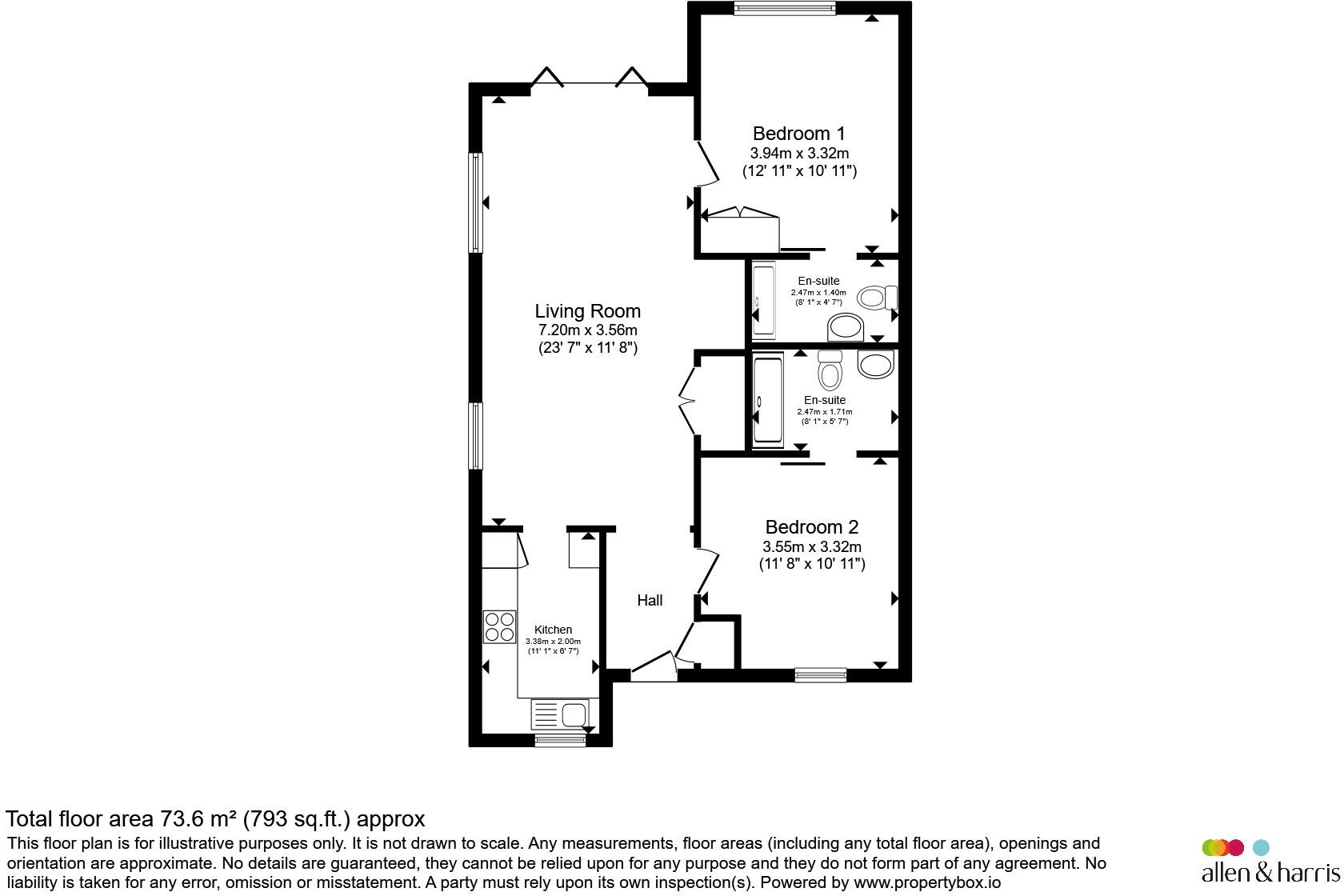 Barnes Road, Swindon floorplan