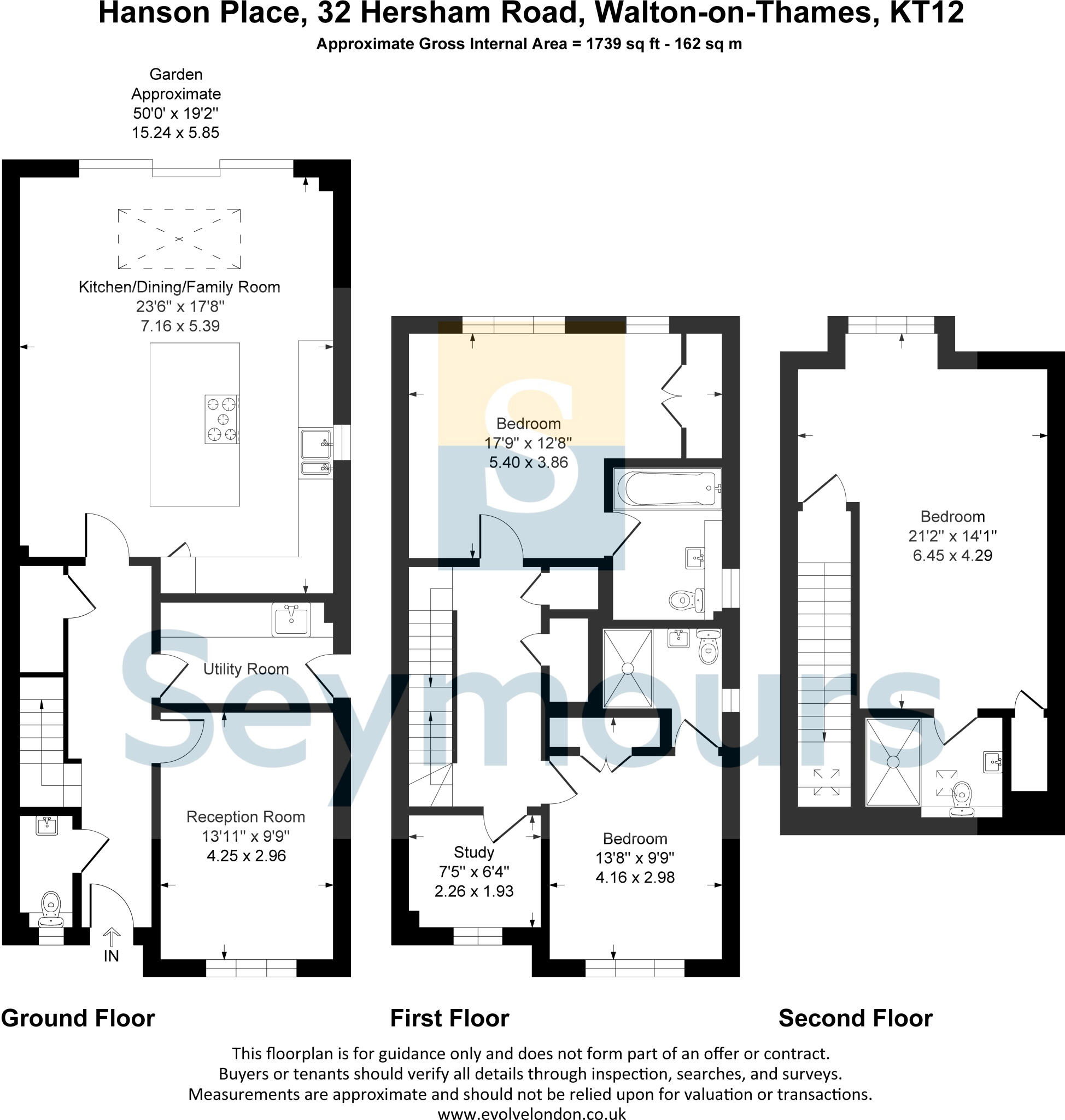 Hersham Road, Walton-On-Thames, Surrey, KT12 floorplan