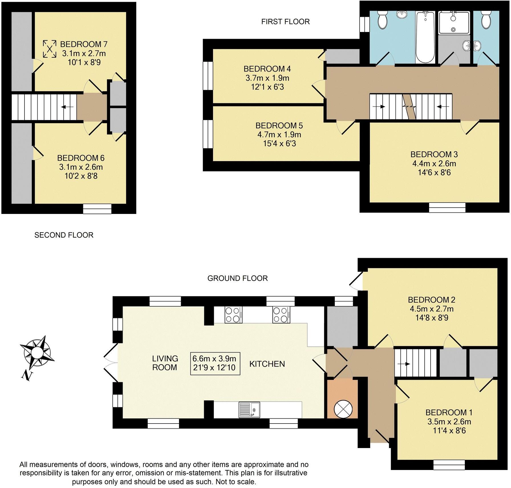 Granby Gardens, Reading, RG1 floorplan