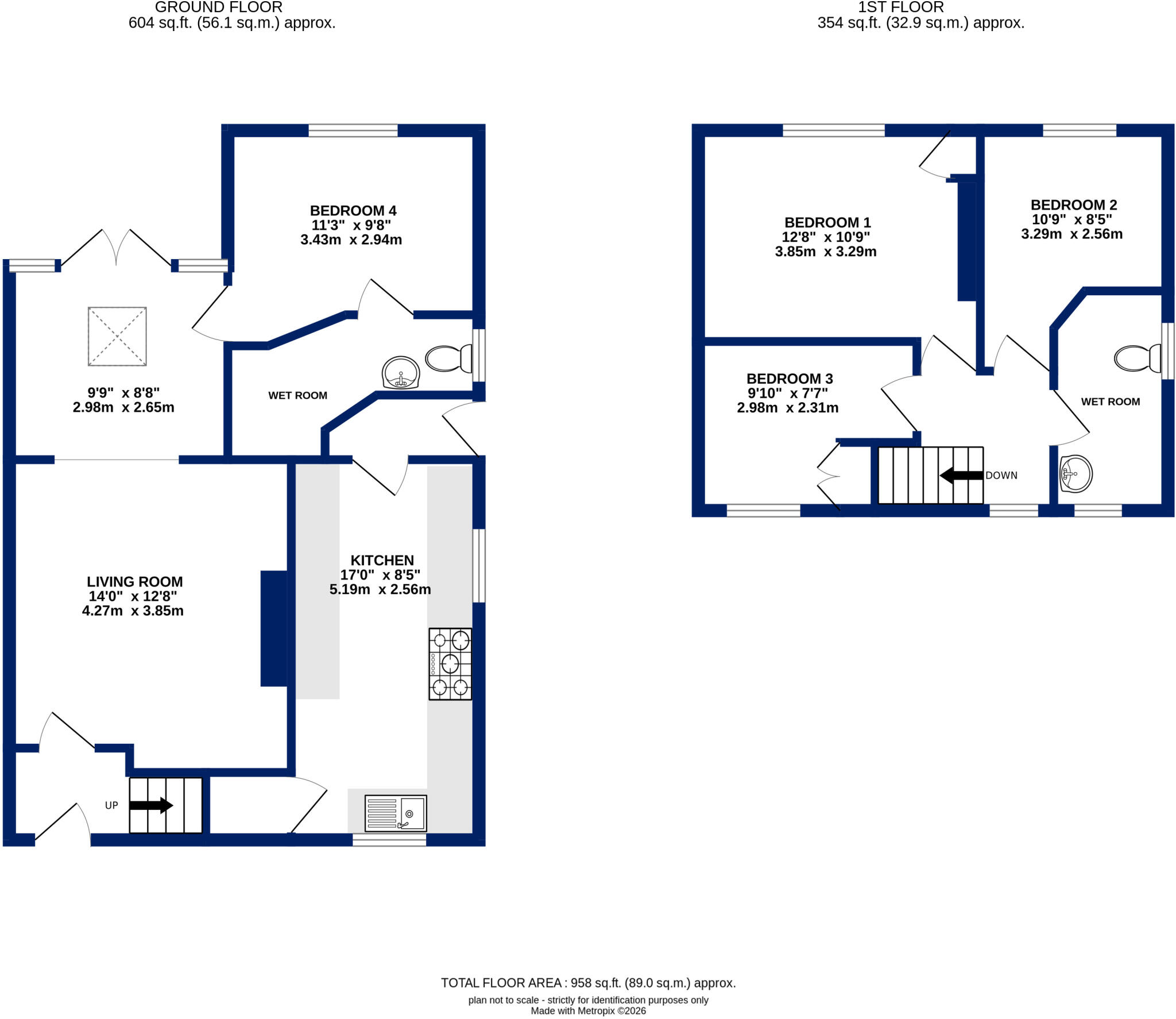 Fairfield Terrace, Leeds, West Yorkshire floorplan