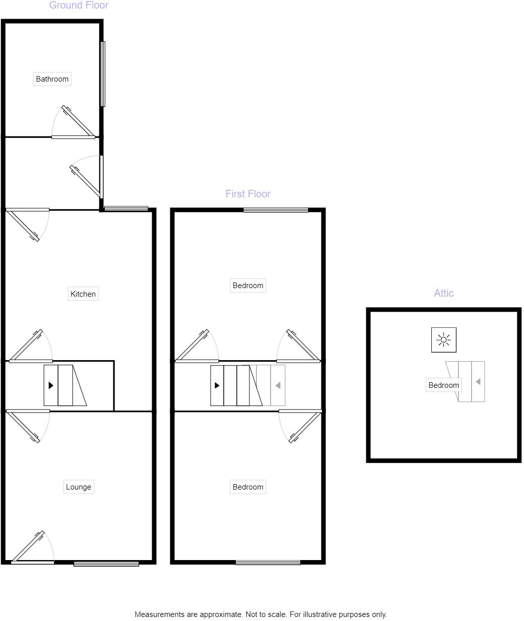 George Terrace, Maryport, Cumbria, CA15 floorplan