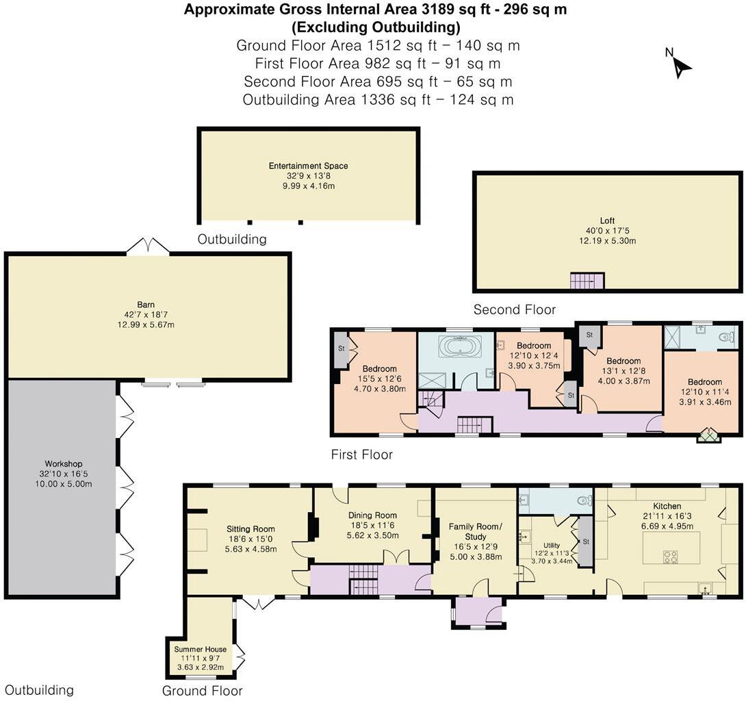High Street South, Tiffield, NN12 floorplan