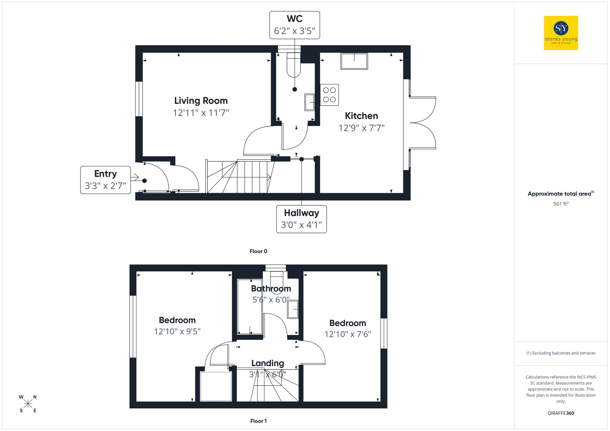 Hewitt Close, Clitheroe, BB7 floorplan