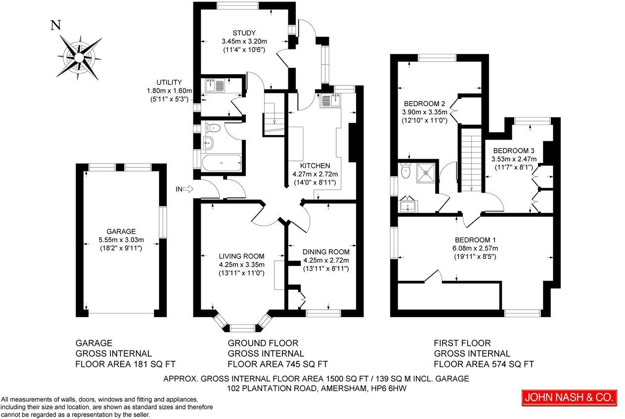 Plantation Road, Amersham, HP6 floorplan