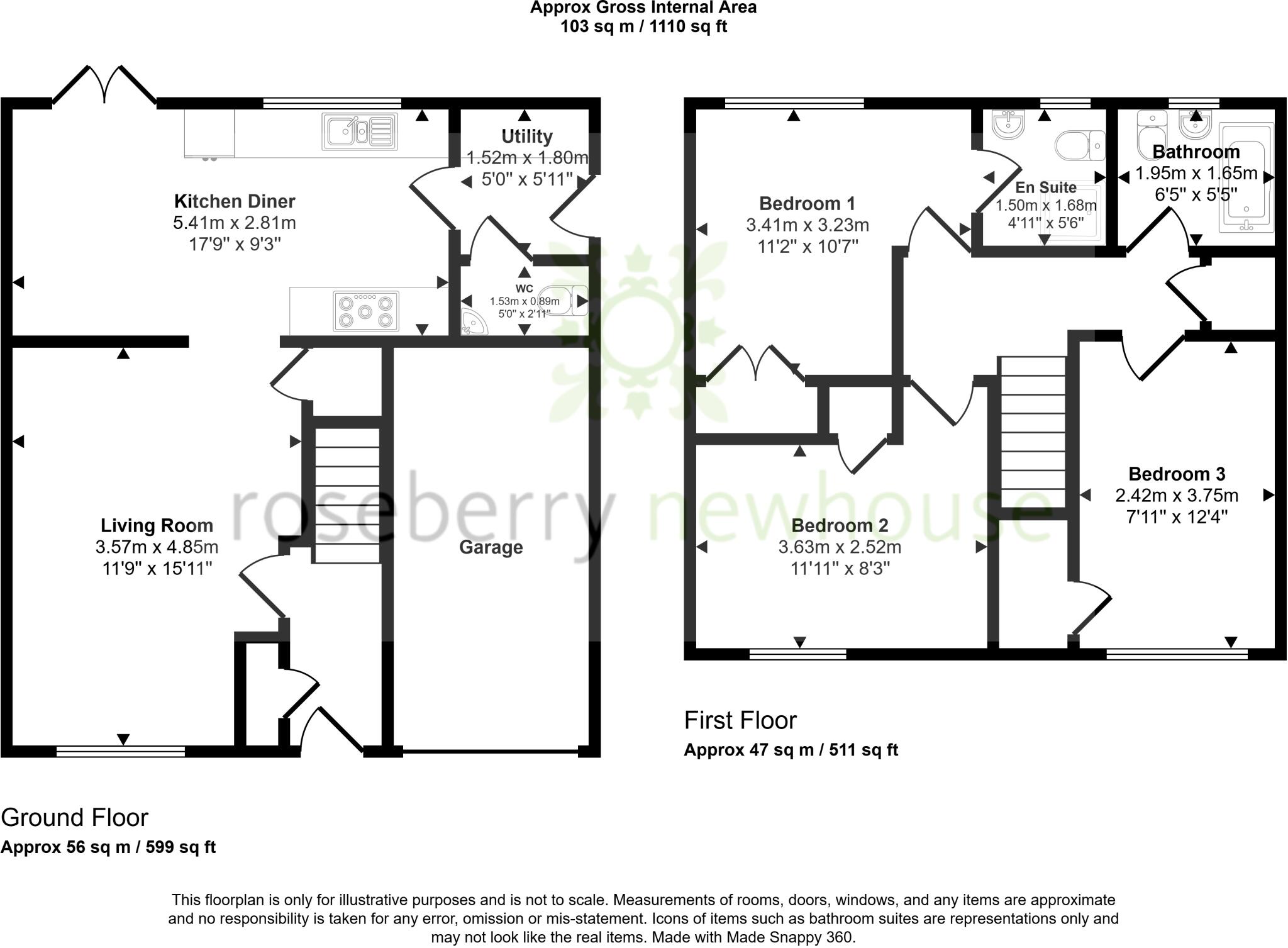 Hampstead Way, Middlesbrough, North Yorkshire floorplan