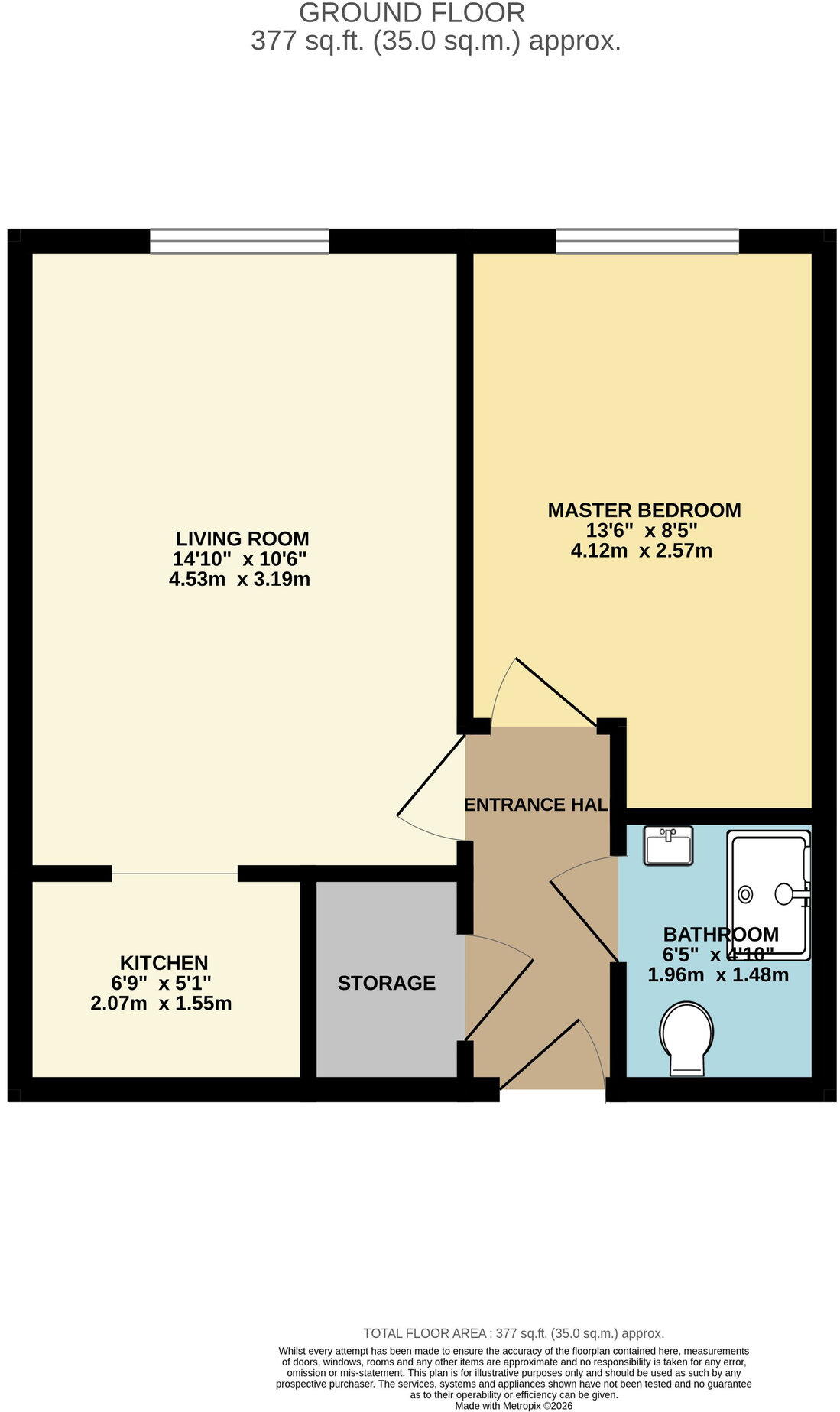 Willow Court, Brookside Road, Gatley floorplan