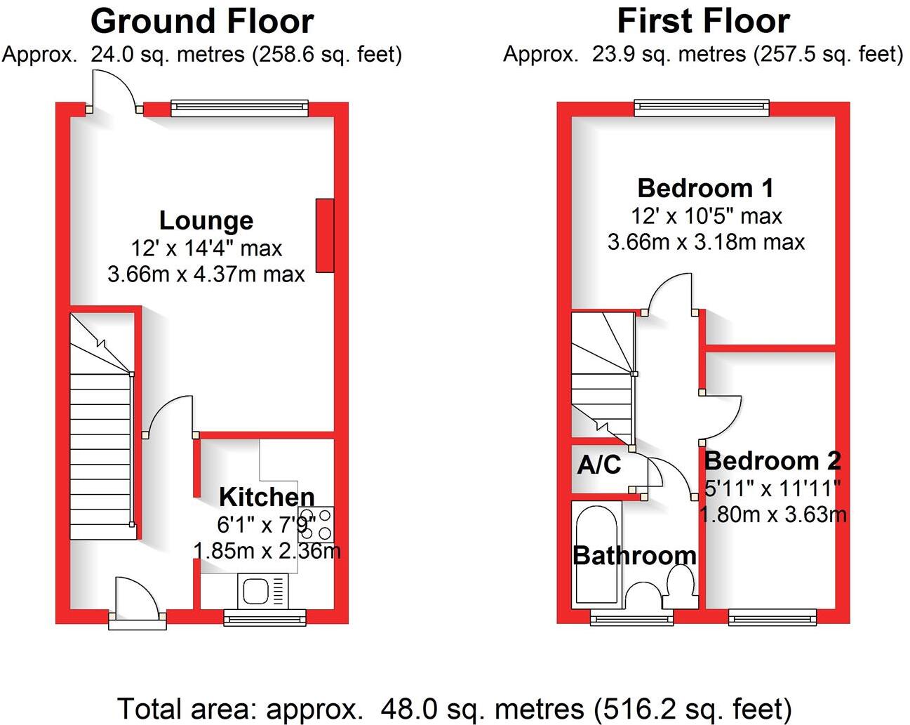 EAGLES DRIVE, MELTON MOWBRAY floorplan