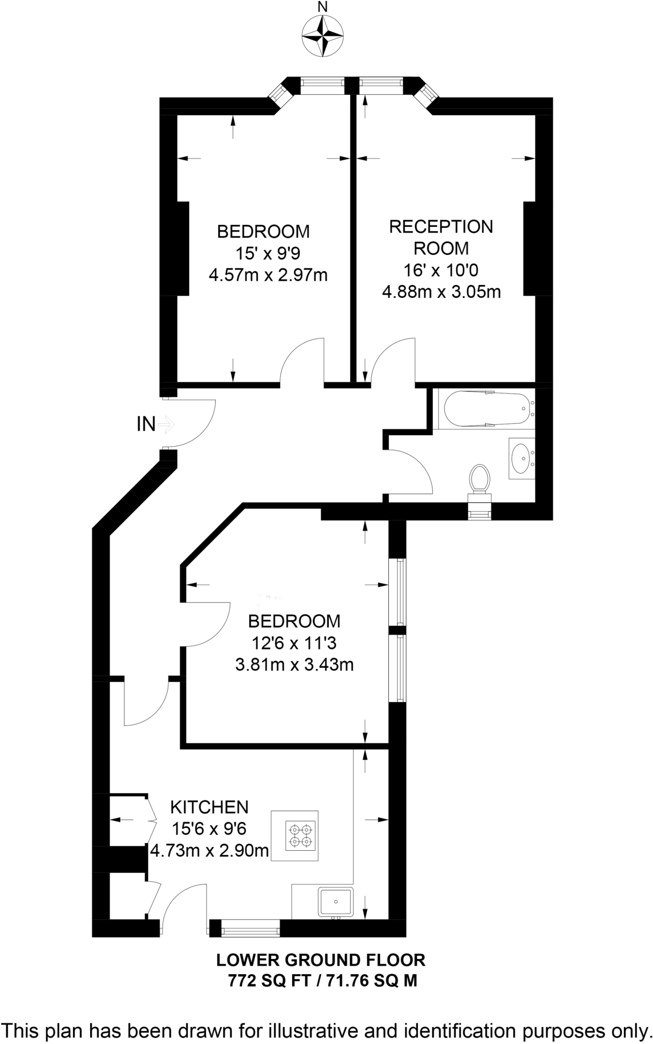 New Kings Road, Parsons Green, London, SW6 floorplan