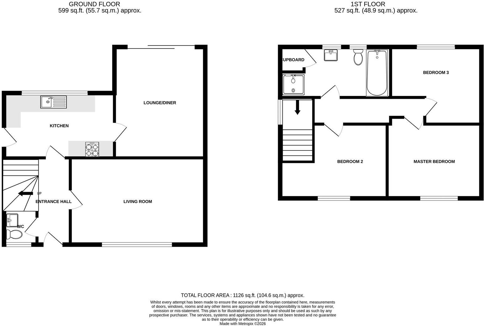 Video Presentation Inside - Love Lane, Rayleigh floorplan