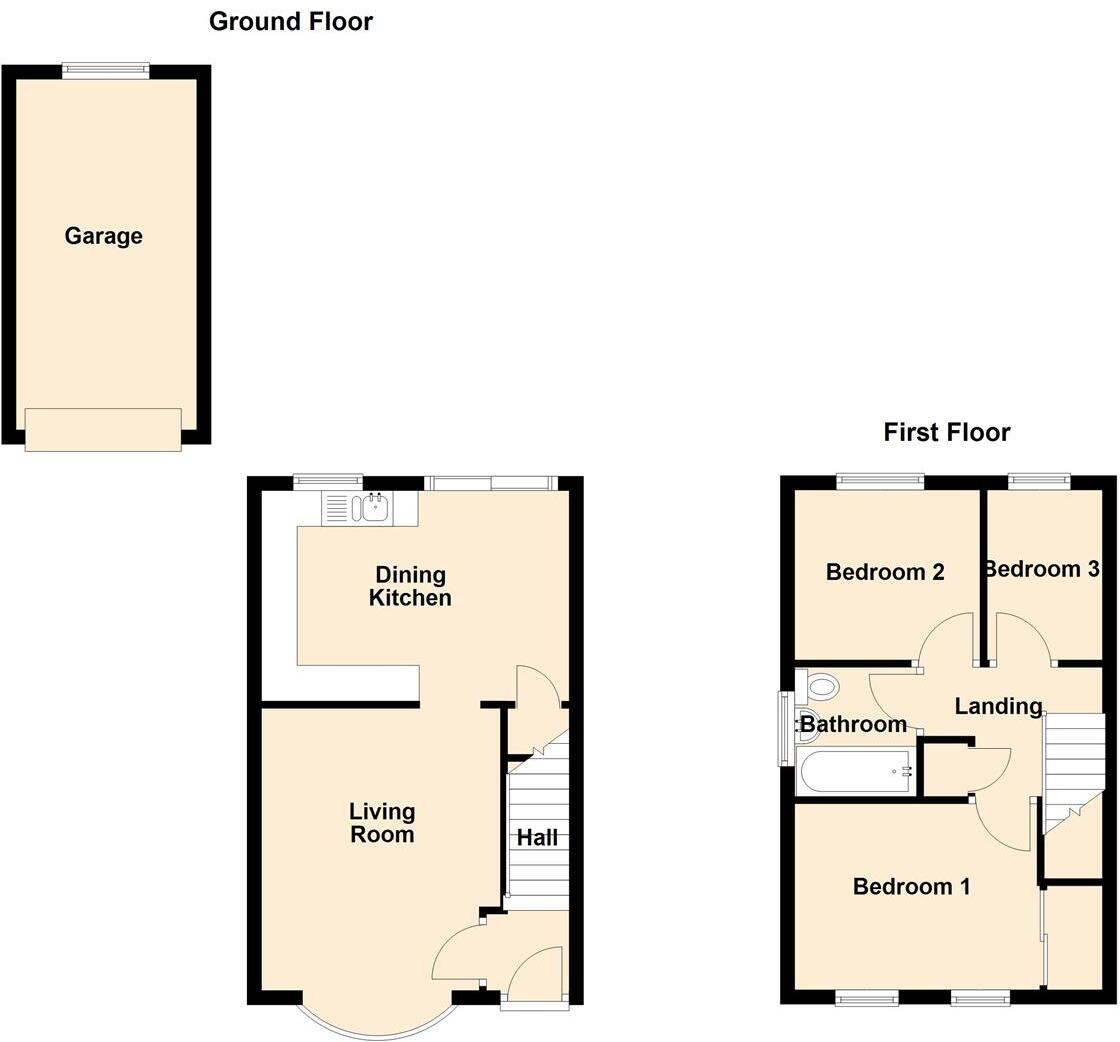 Church Road, Bradmore, floorplan