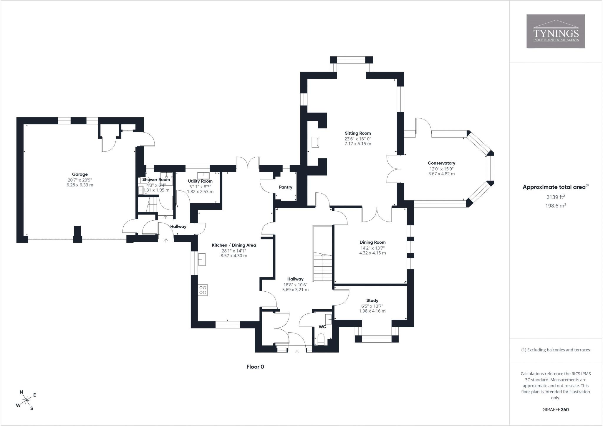 Church Road, Combe Down, Bath floorplan