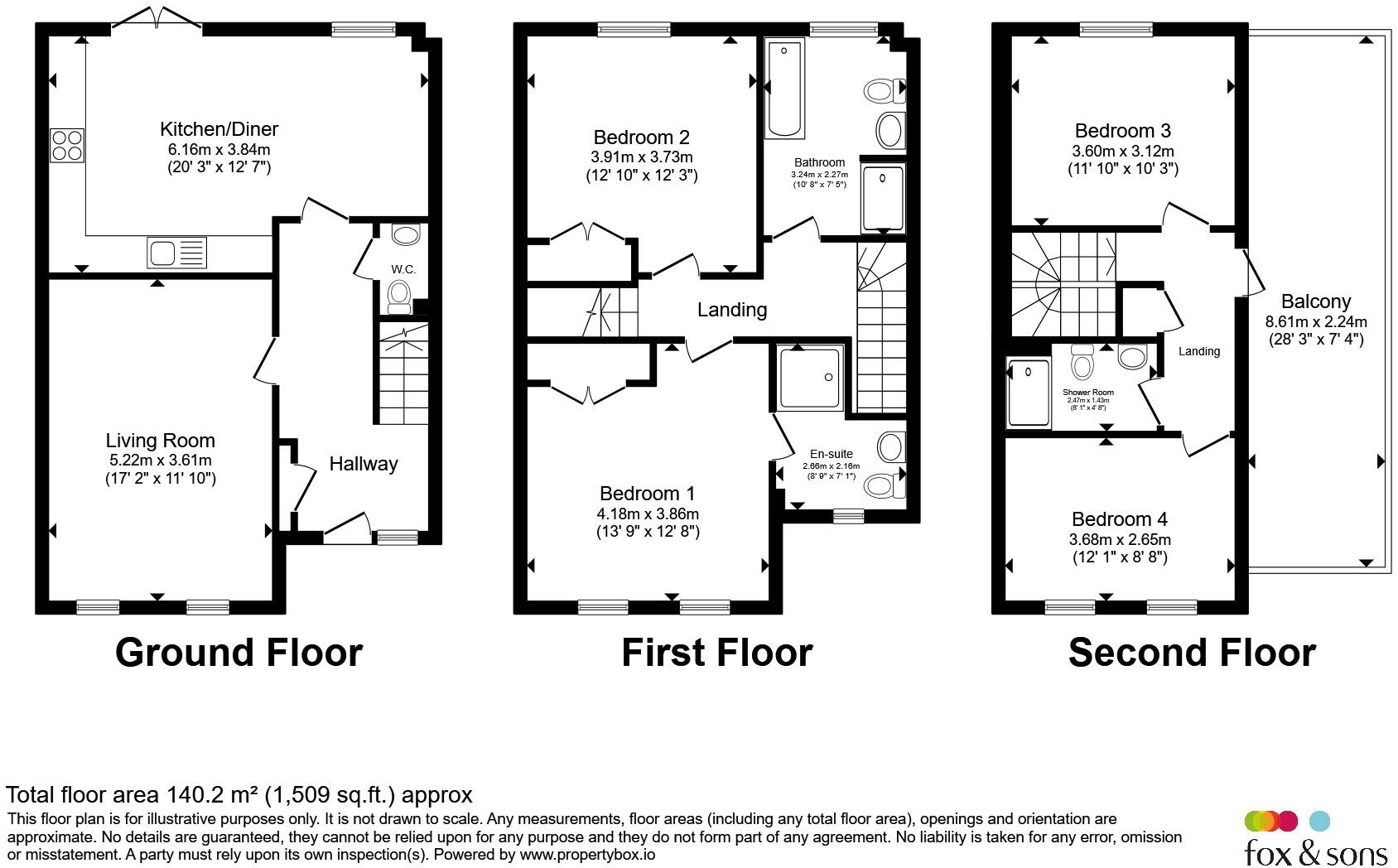 Rainbow View, Sherford, Plymouth floorplan