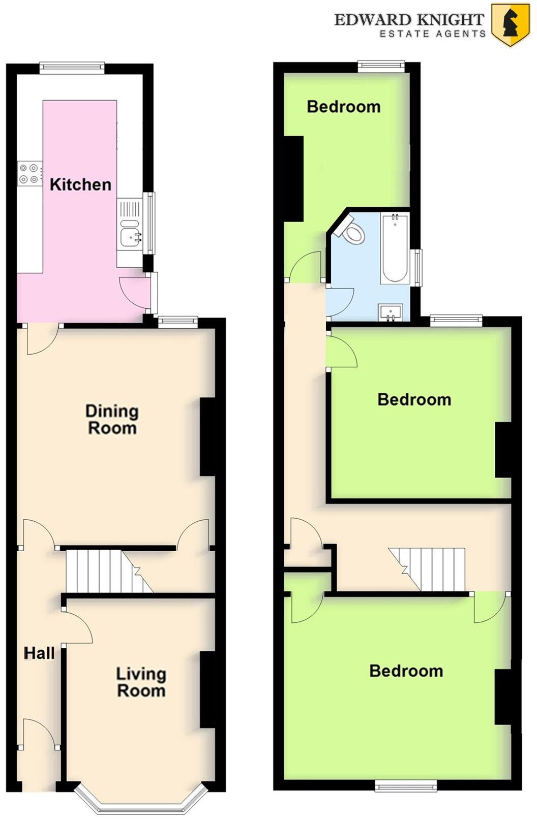 Acacia Grove, Rugby floorplan