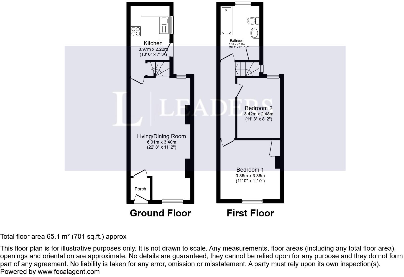 Elliott Street, Ipswich, IP1 floorplan