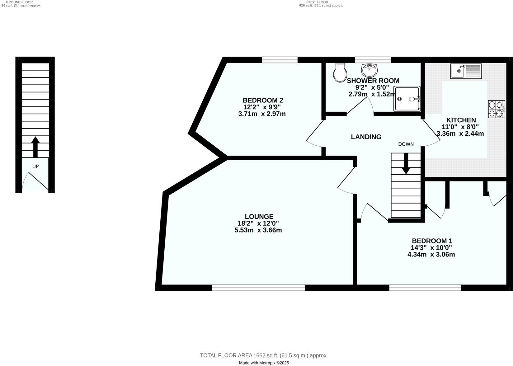 Churchtown, Mullion, Helston, Cornwall floorplan
