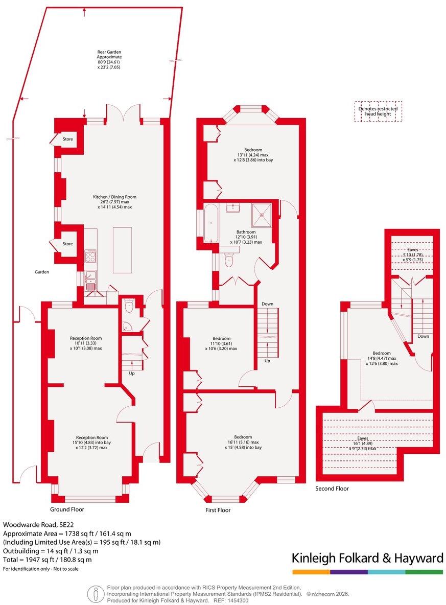 Woodwarde Road, East Dulwich, London, SE22 floorplan
