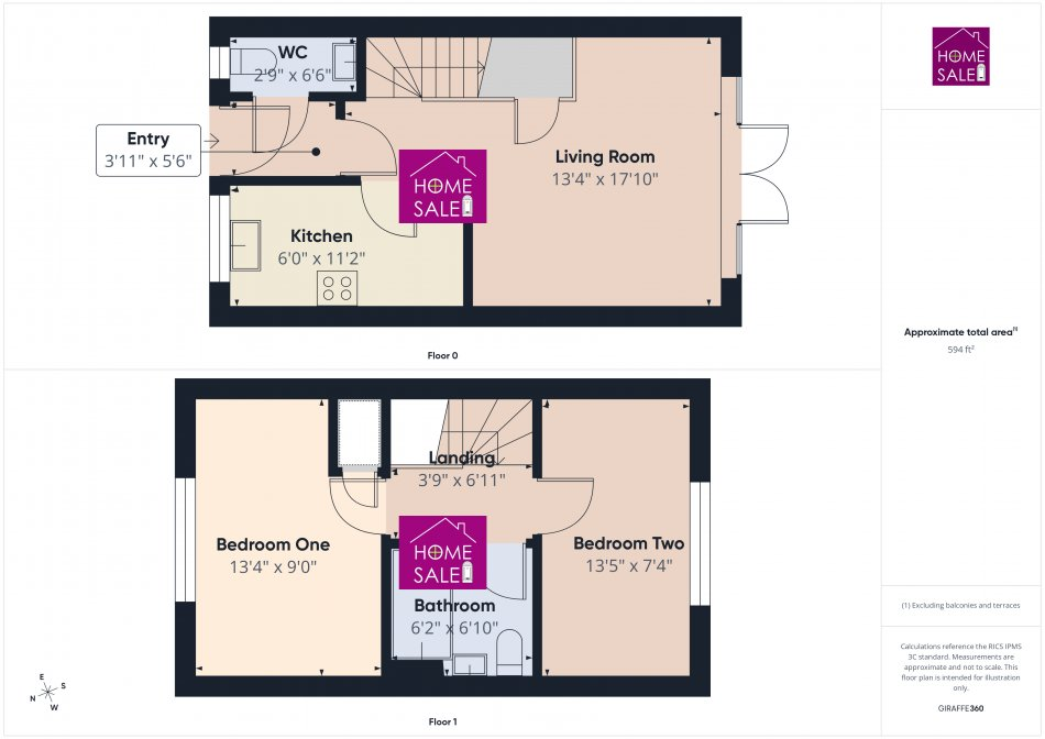Dunmore Road, Market Harborough floorplan