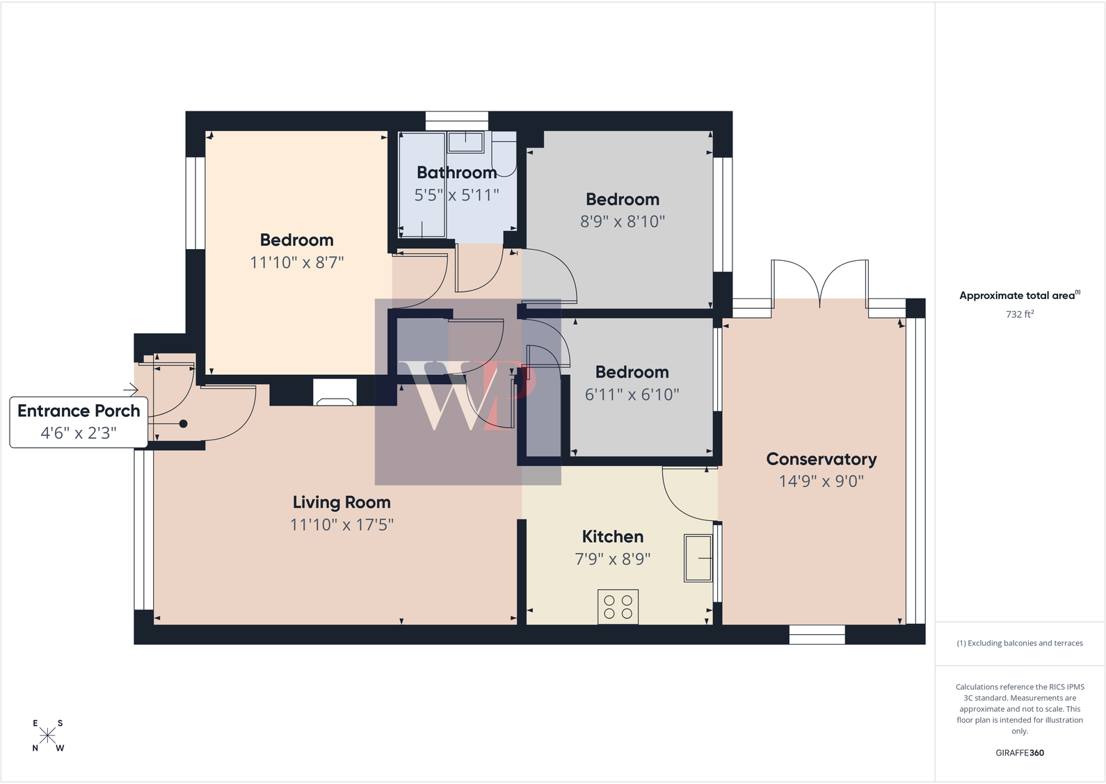 St. Andrews Close, Long Stratton, Norwich, NR15 2PN floorplan