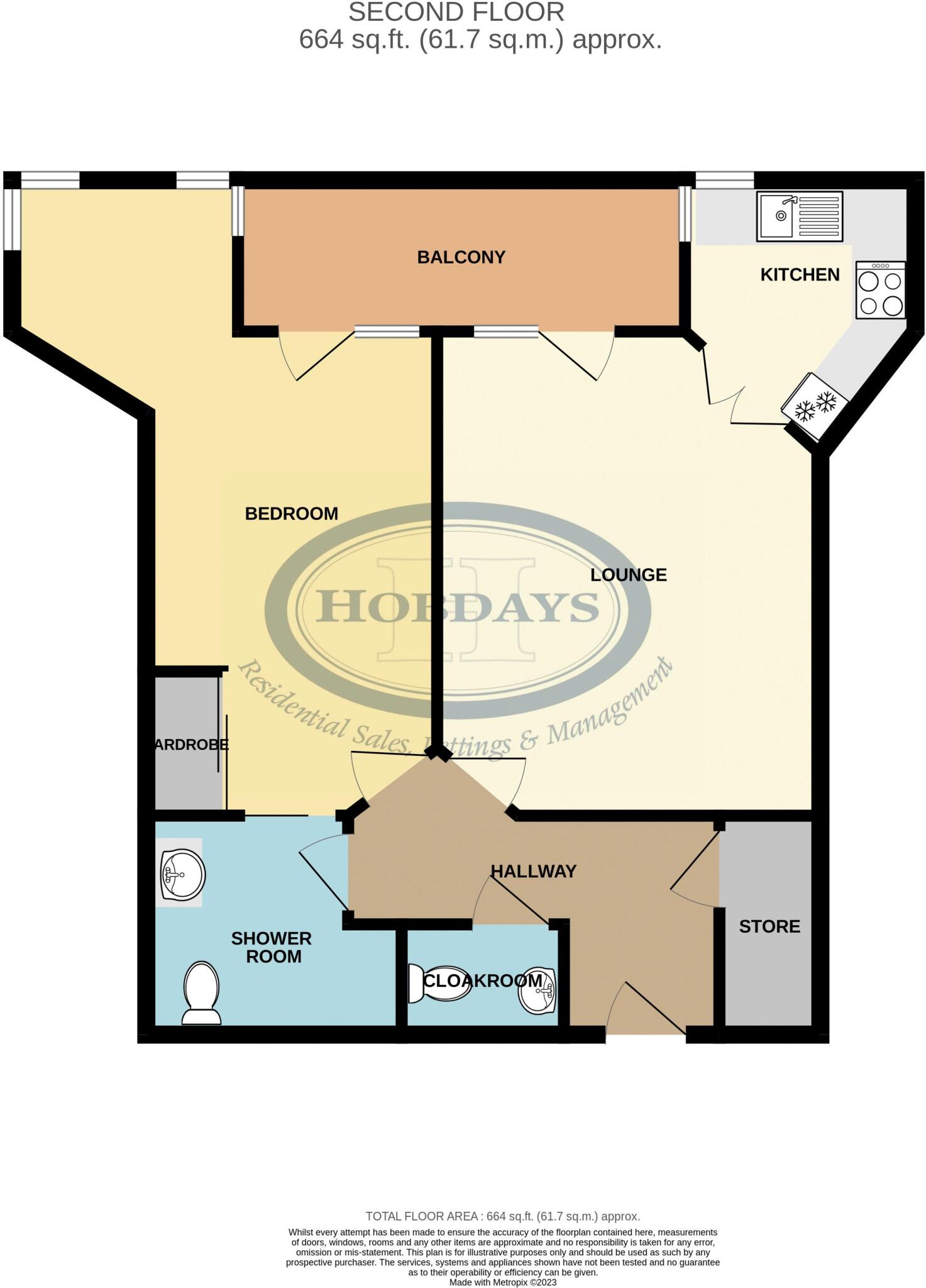 Mandeville Court, Darkes Lane, Potters Bar floorplan