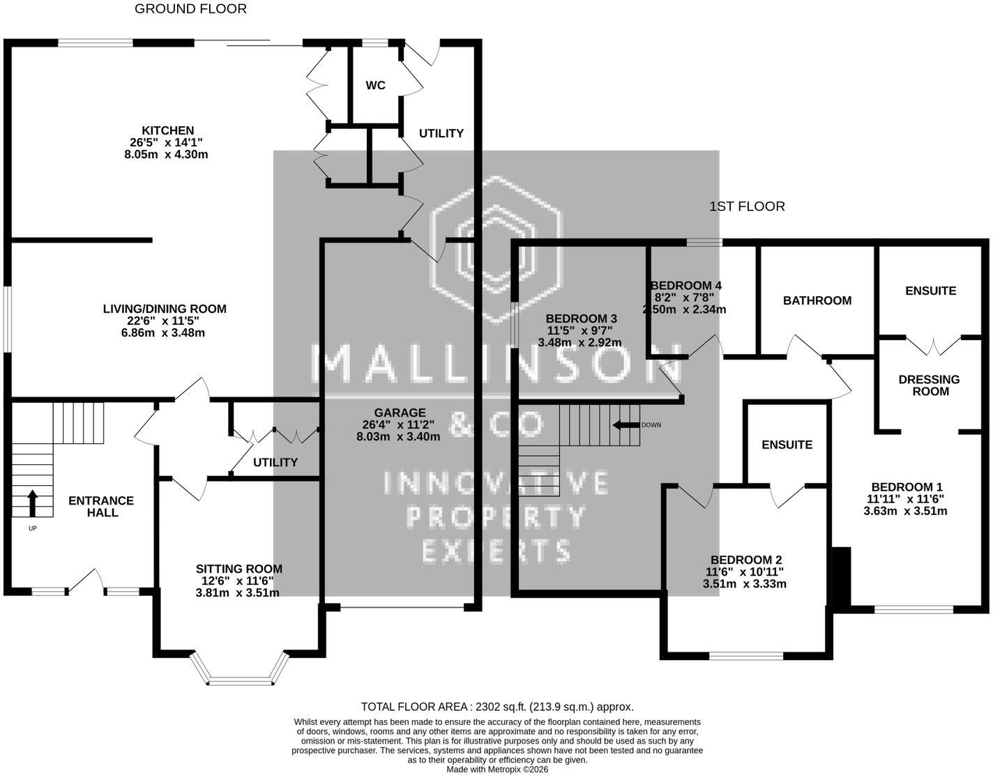 Upper Wortley Road, Thorpe Hesley, Rotherham, S61 2PL floorplan