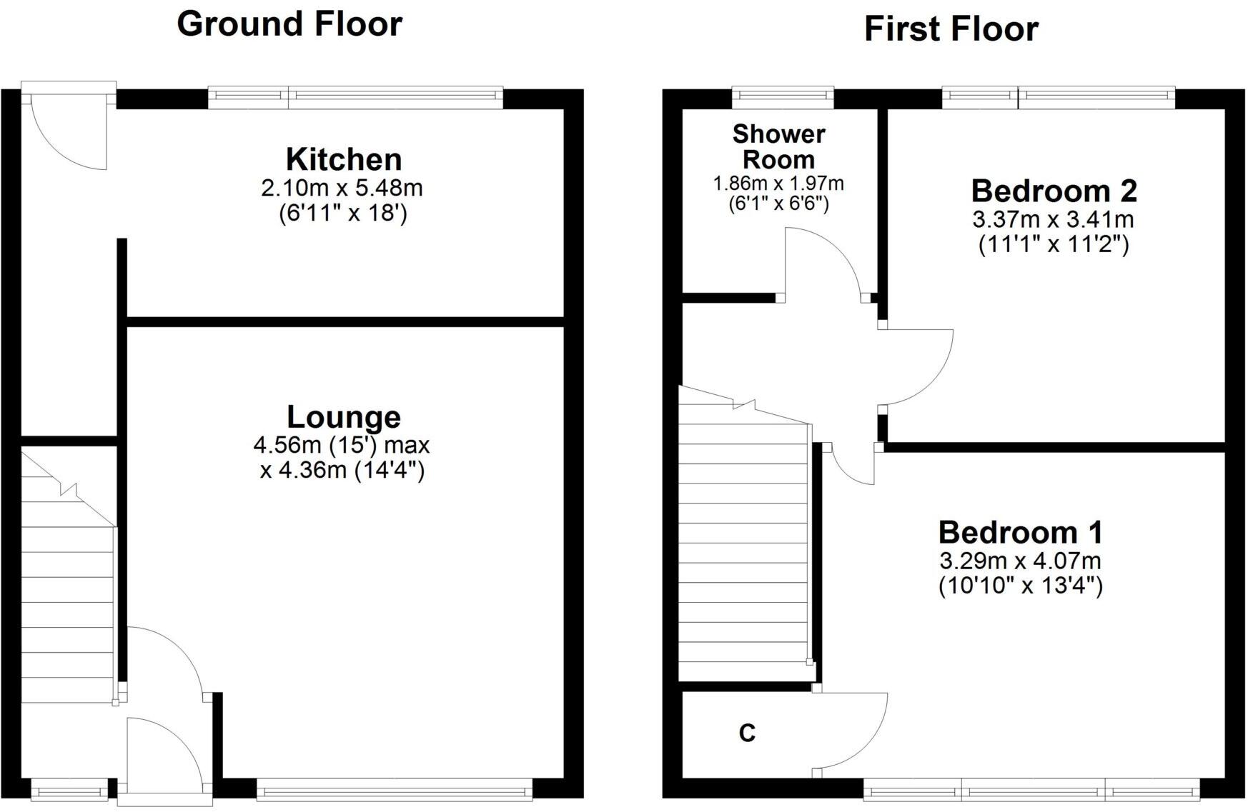 71 Alexander Avenue, Largs, KA30 9EX floorplan