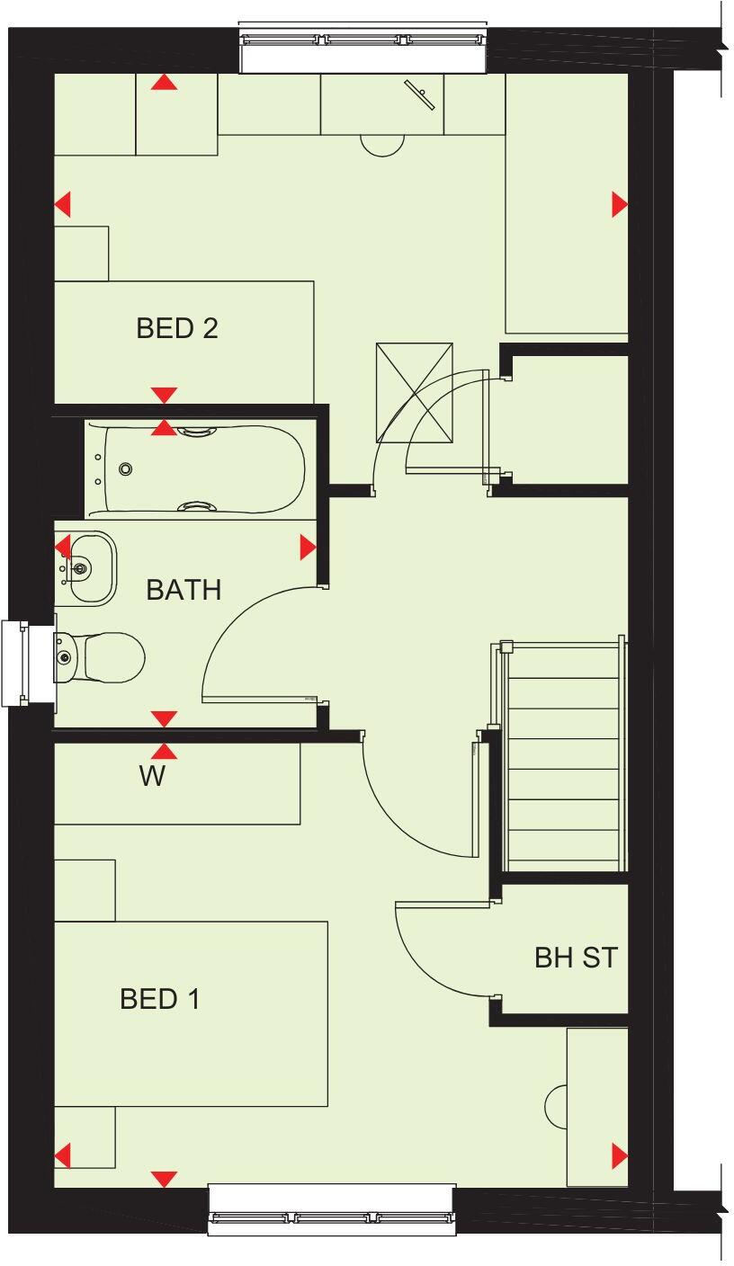 Tansy Road, 
Priors Hall Park, 
Corby, 
Northamptonshire, 
NN17 5BU floorplan