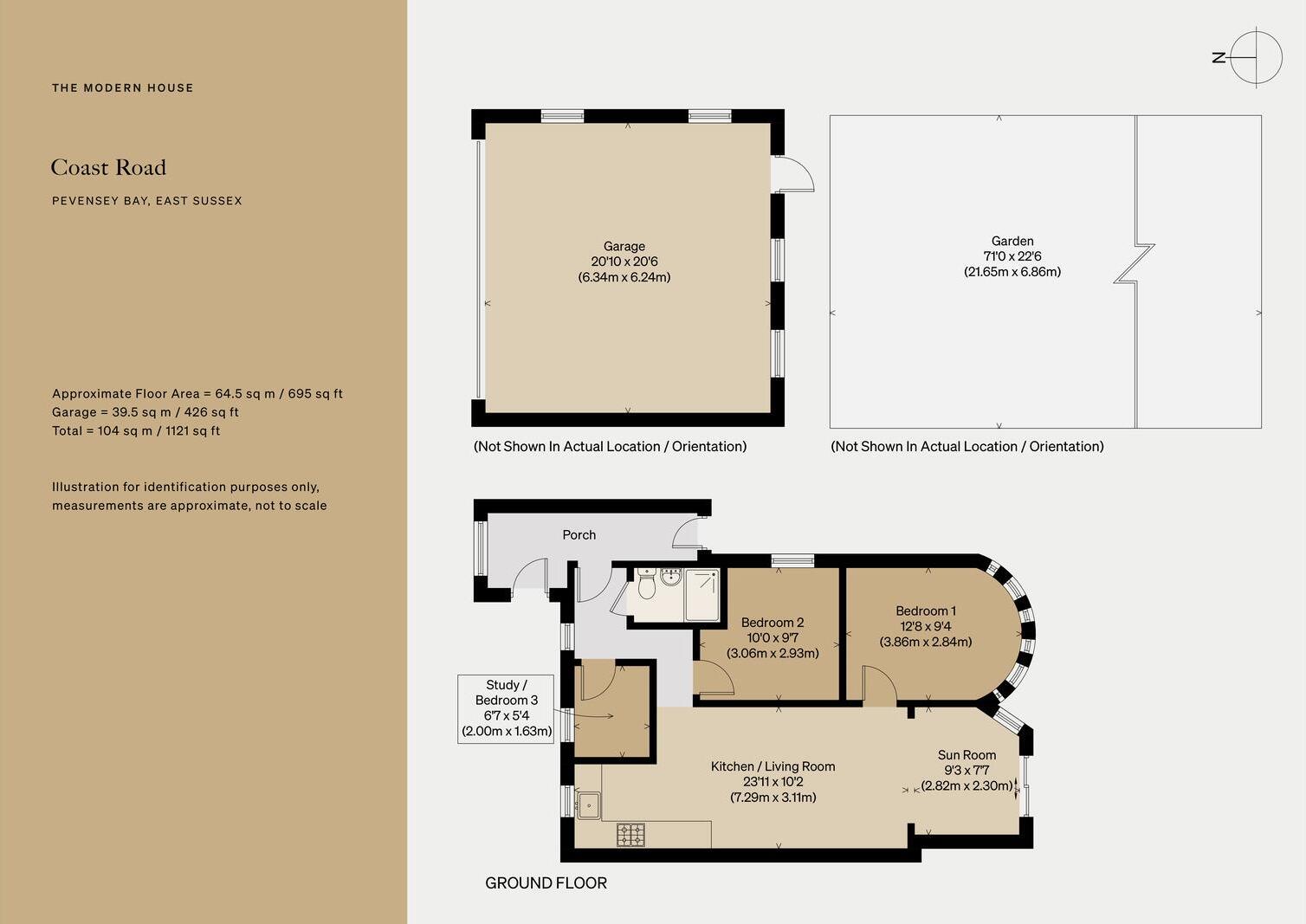The Vistas, Pevensey Bay, East Sussex floorplan