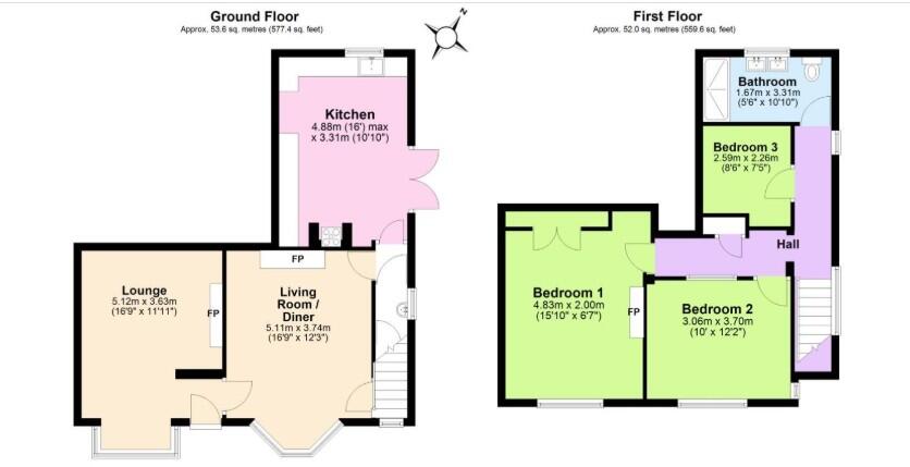 11 Main Street, Ravenstone, LE67 floorplan