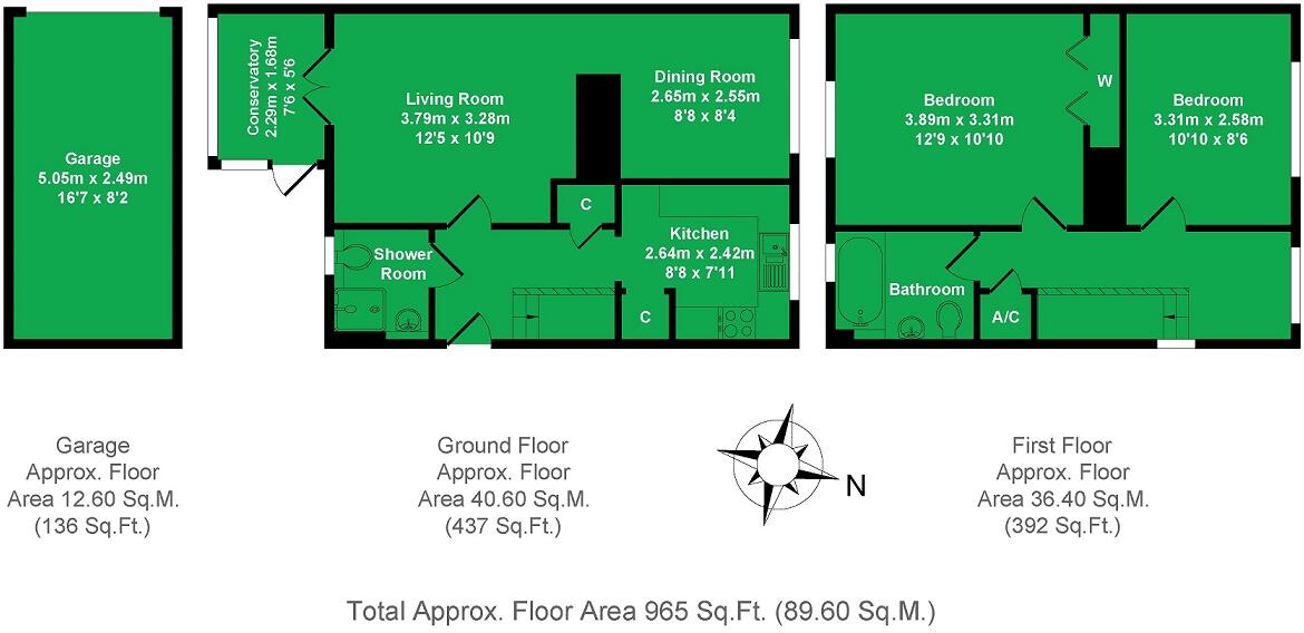 St. Marys Mead, Witney, Oxfordshire, OX28 floorplan
