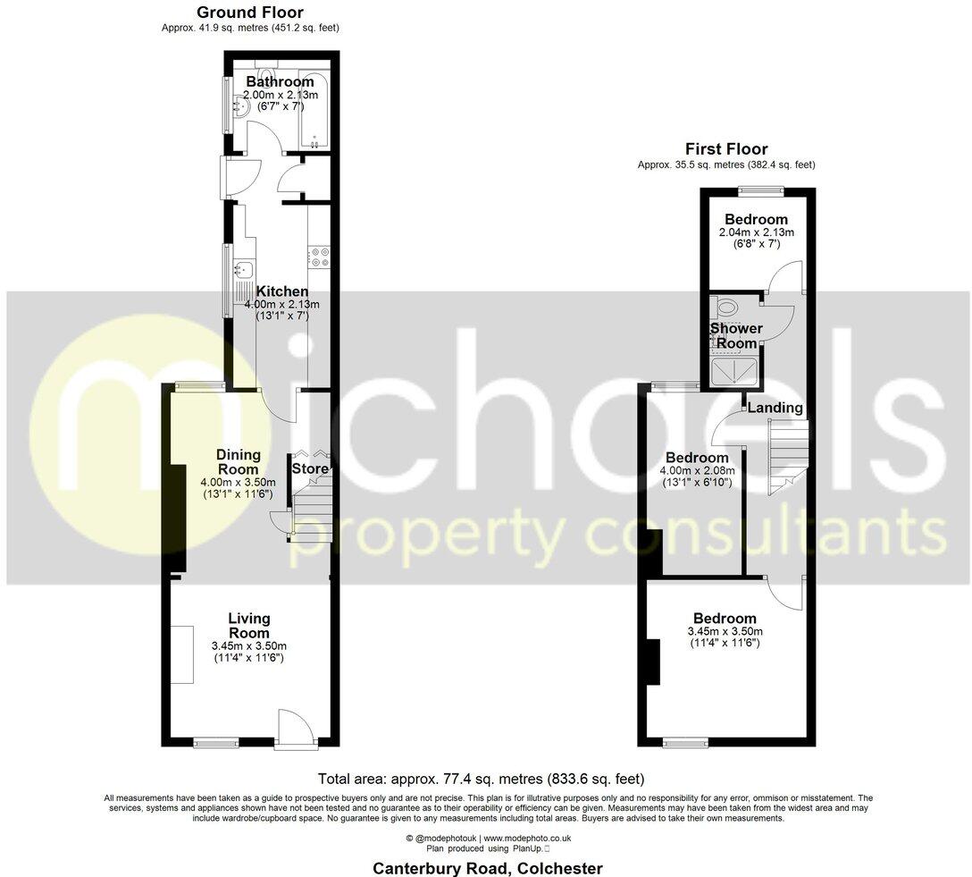 Canterbury Road, Colchester , Colchester, CO2 floorplan