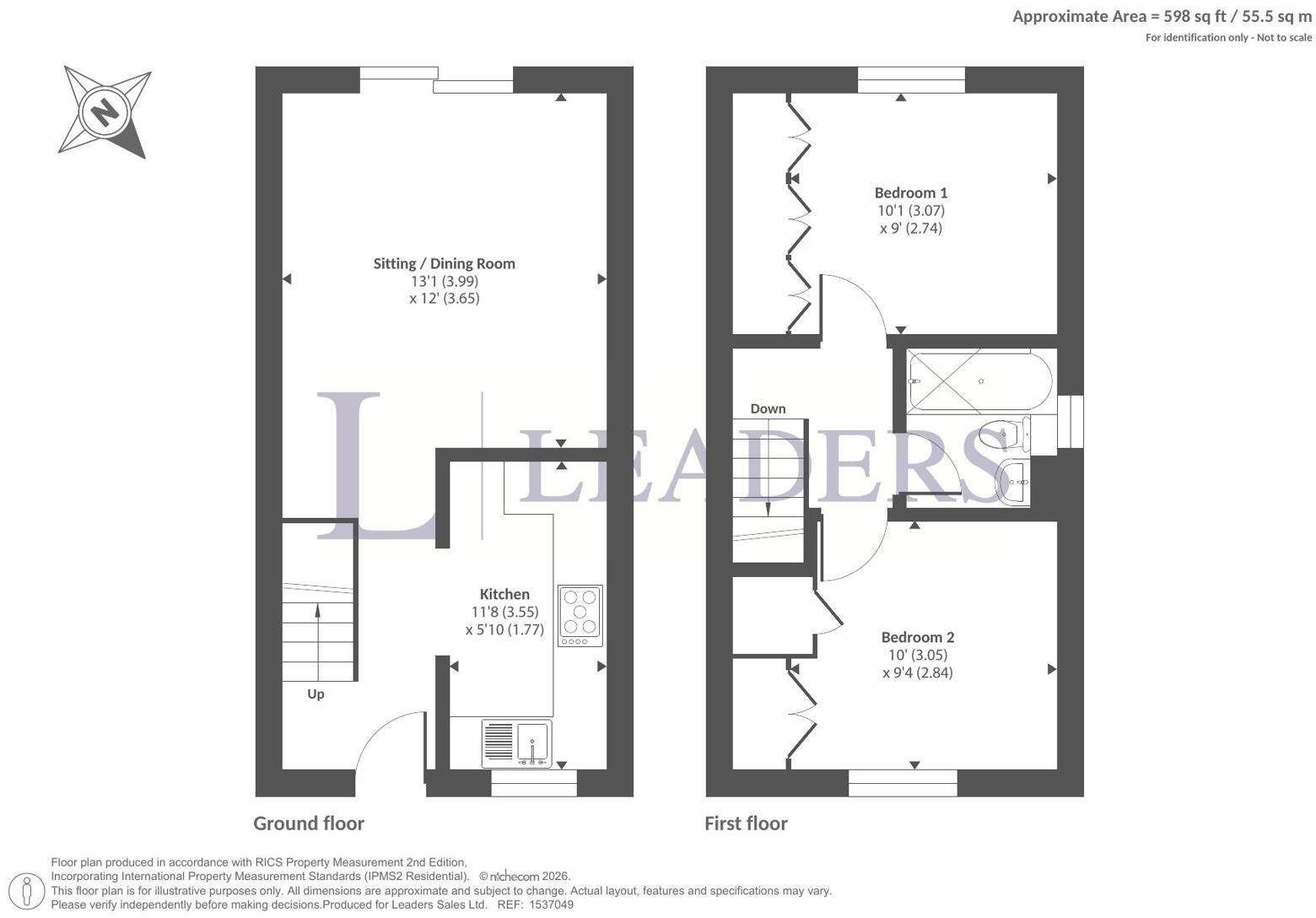 Vallis Close, Poole, Dorset floorplan