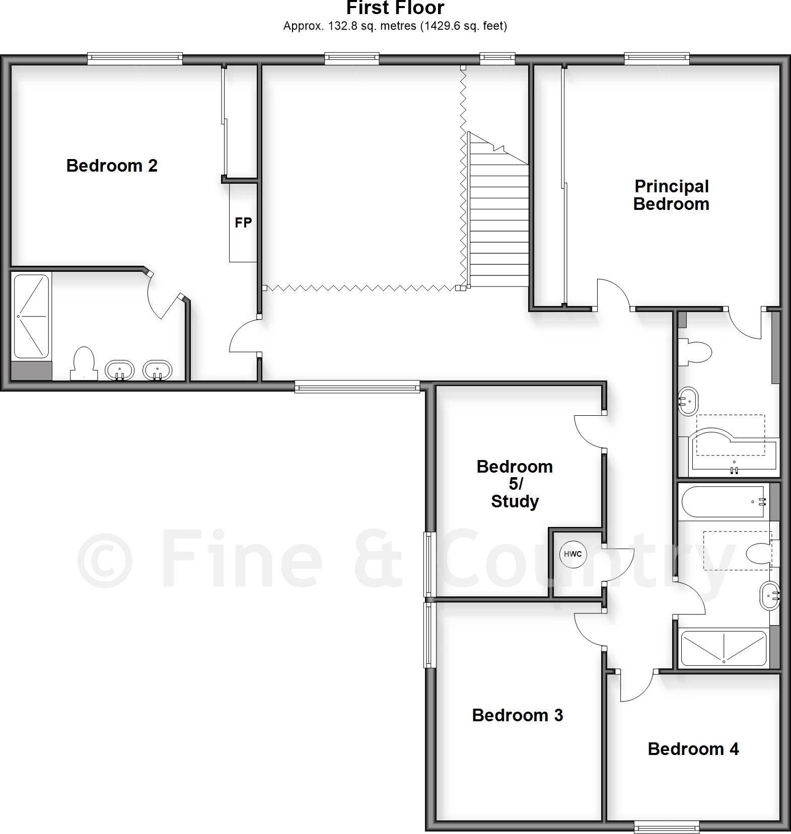 Griffin Hill, Chillenden, Canterbury, Kent floorplan