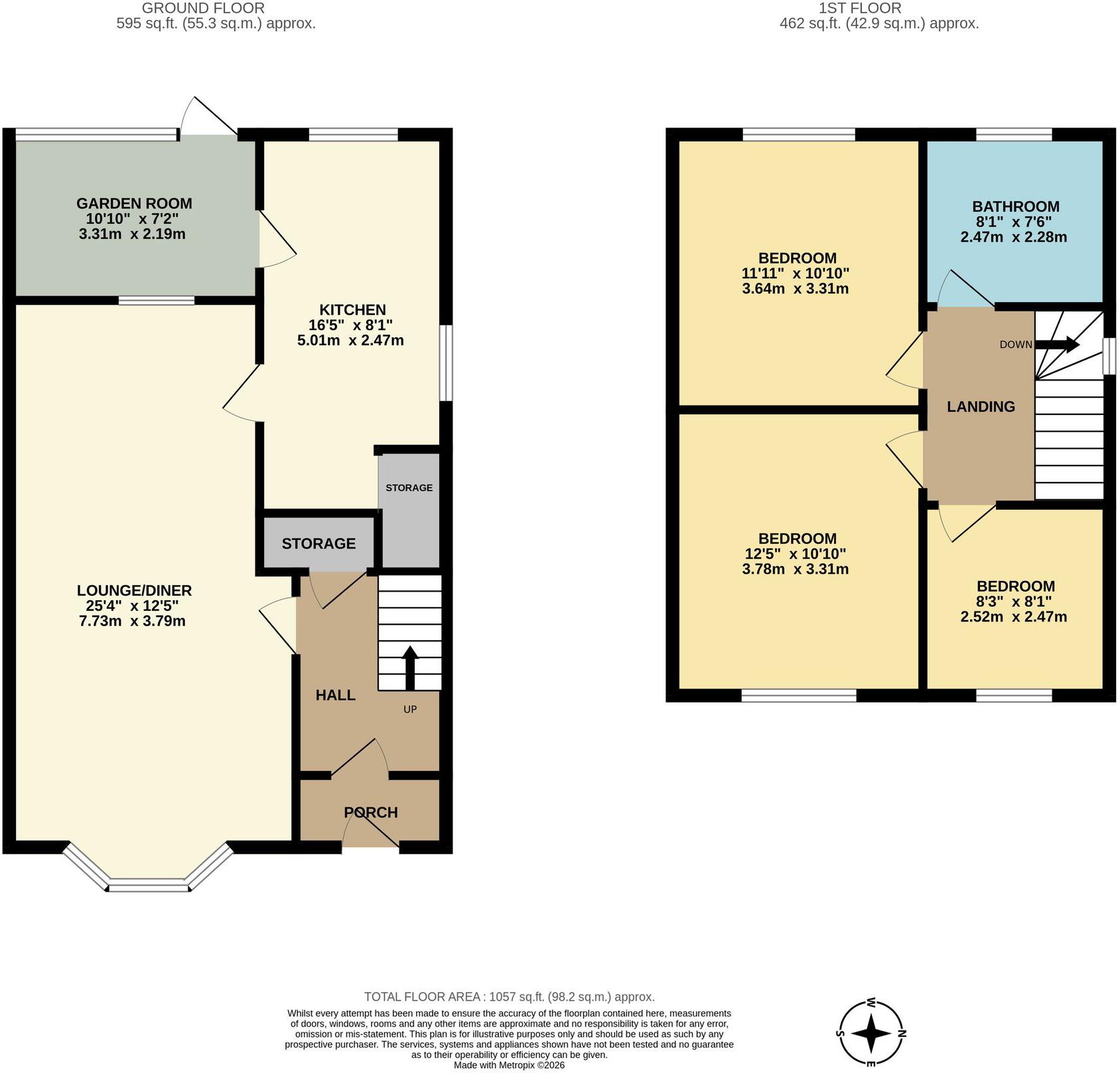 Wyndham Avenue, Melton Mowbray, LE13 floorplan