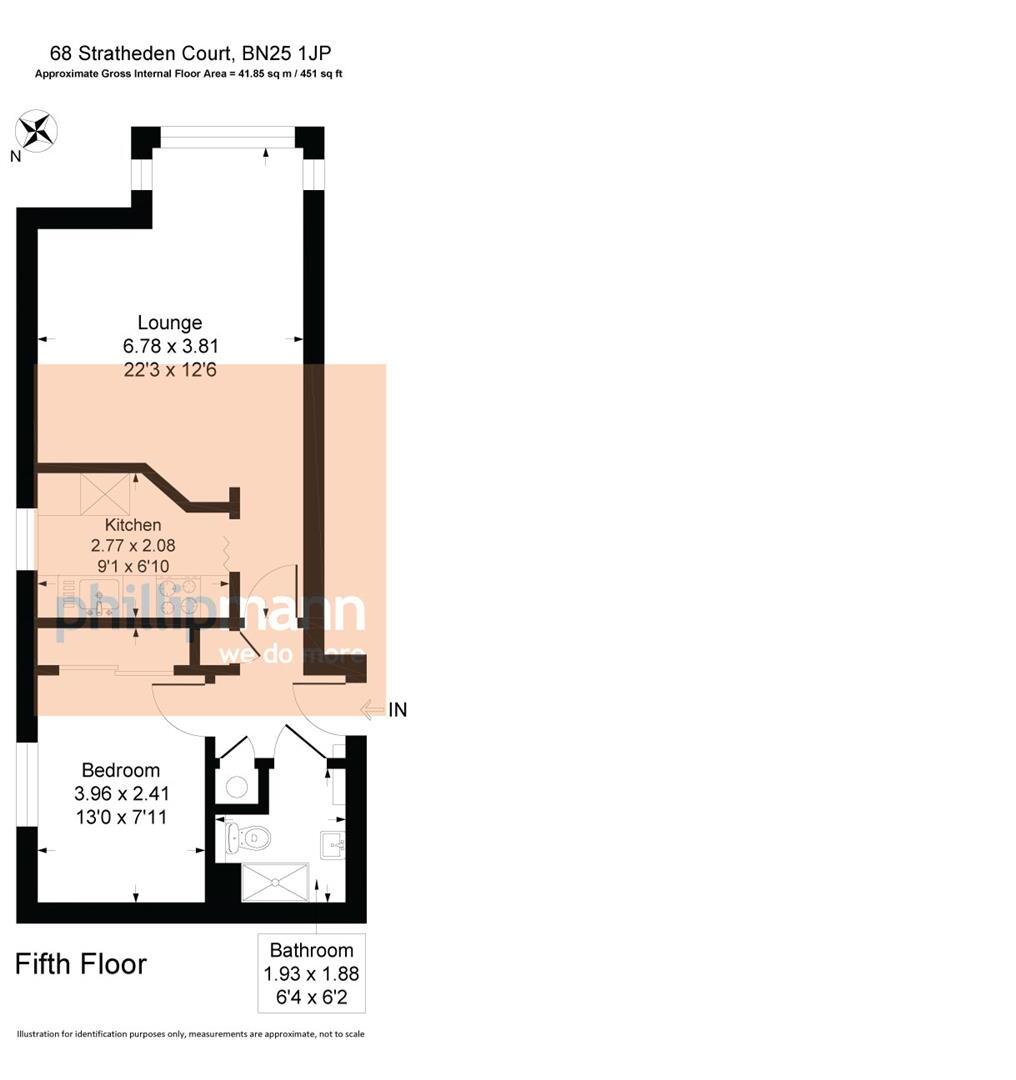 Esplanade, Seaford floorplan