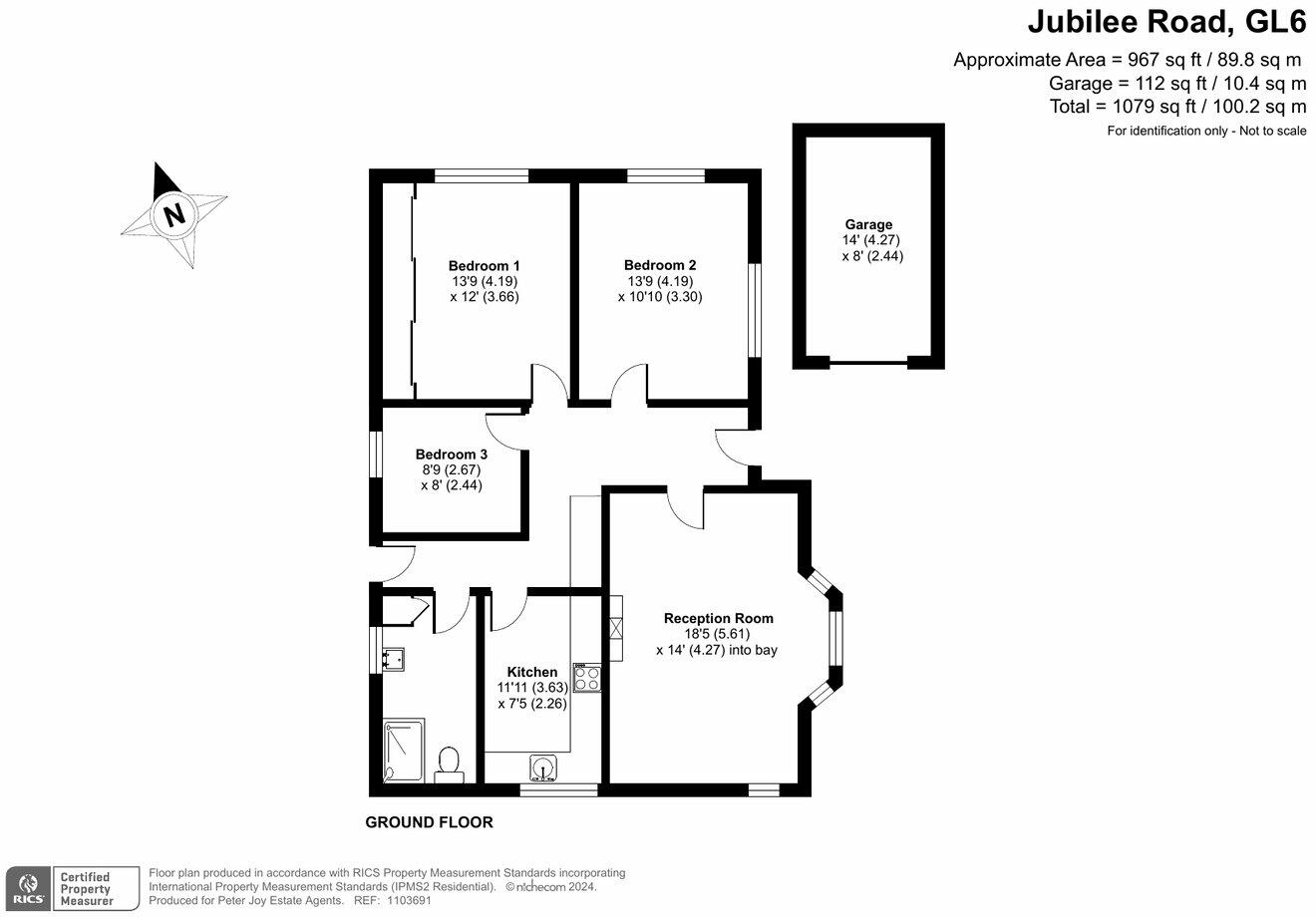 Jubilee Road, Nailsworth, GL6 floorplan
