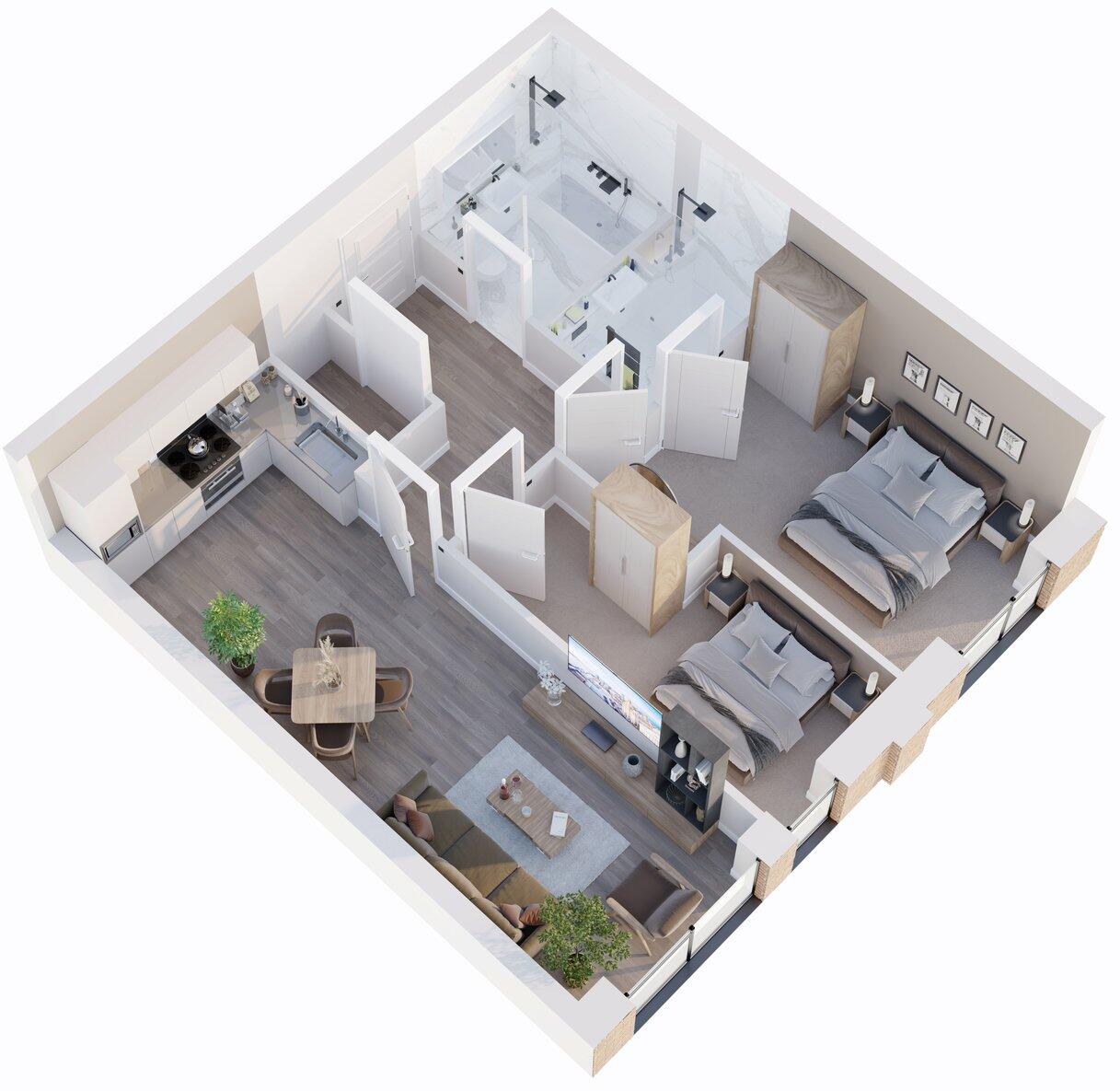 Leicester North floorplan
