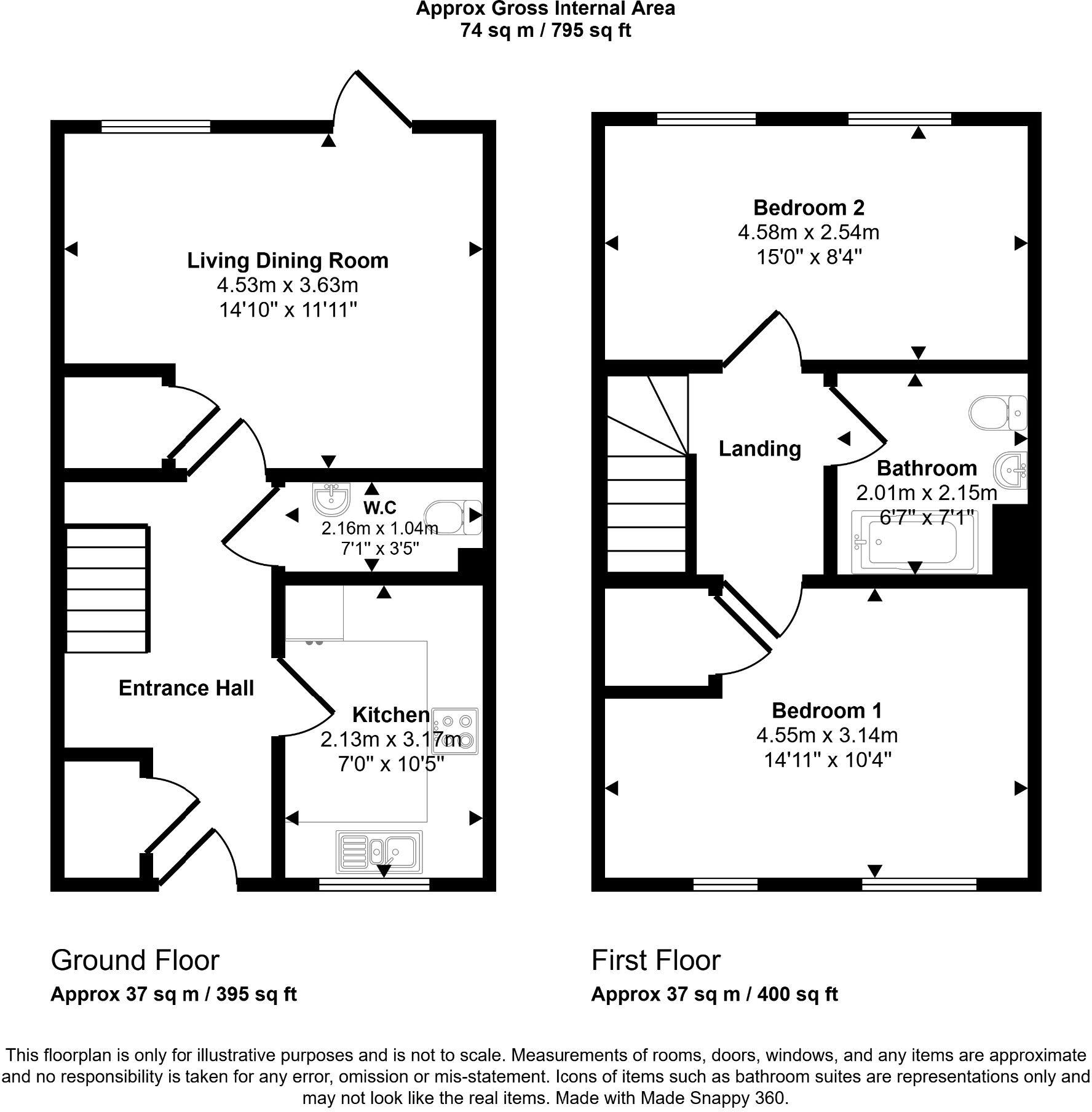 Bedell Road, Maidstone floorplan
