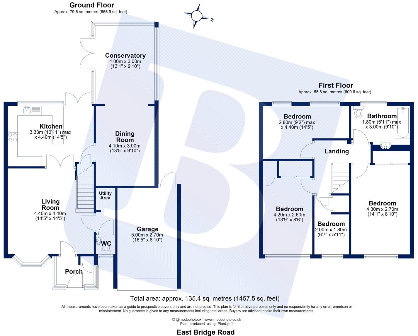 East Bridge Road, South Woodham Ferrers, Chelmsford, Essex, CM3 floorplan