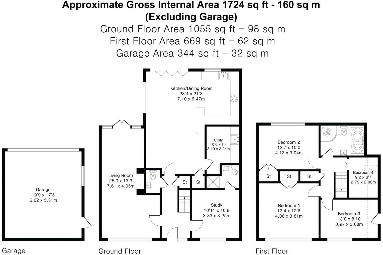 Sweetwater Lane, Shamley Green, Guildford, GU5 0UP floorplan