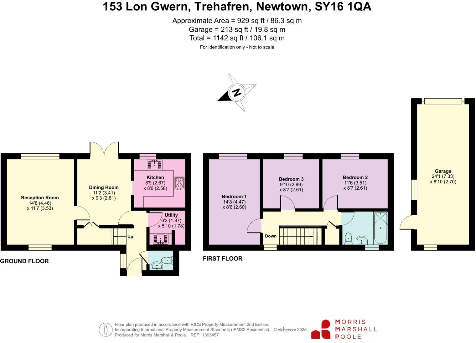 Lon Gwern, Trehafren, Newtown, Powys, SY16 floorplan